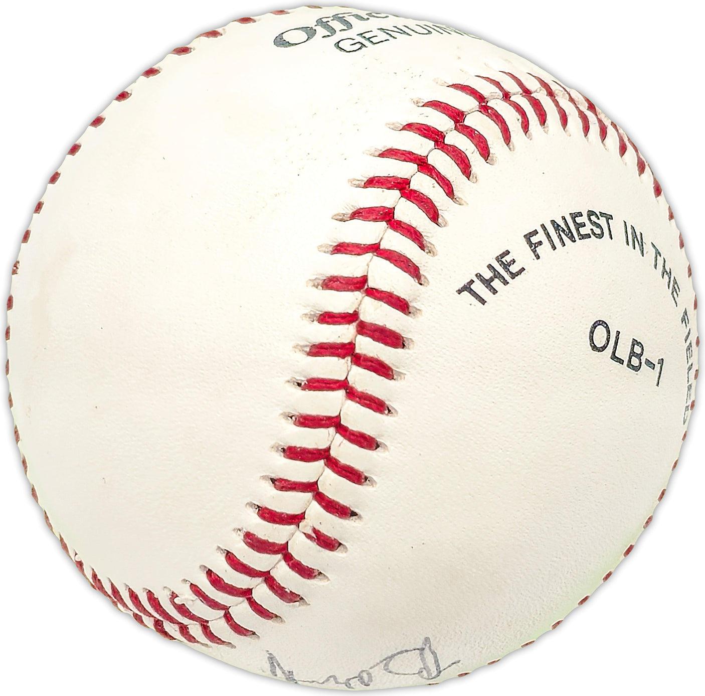 Barney McCosky Autographed Official League Baseball Detroit Tigers JSA #B88707