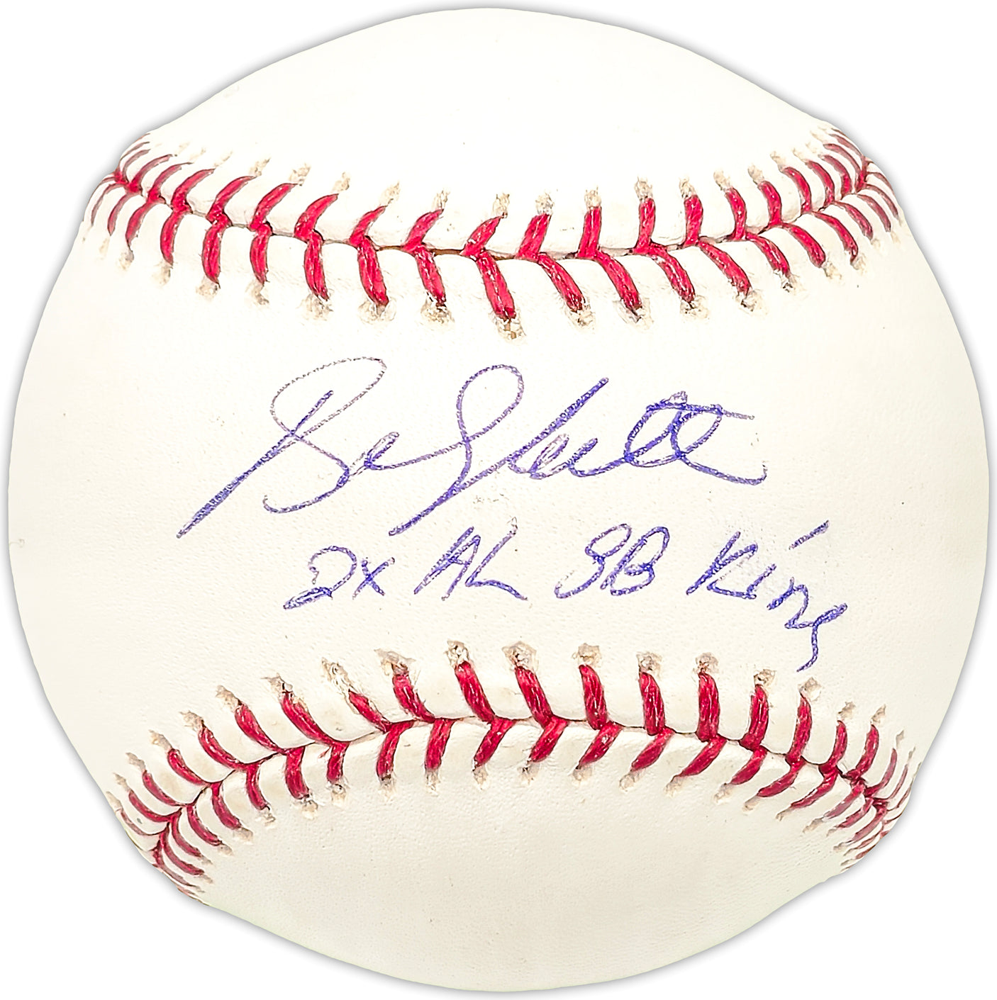 Bill North Autographed Official MLB Baseball Oakland A's "2X AL SB King" TriStar Holo #6249449