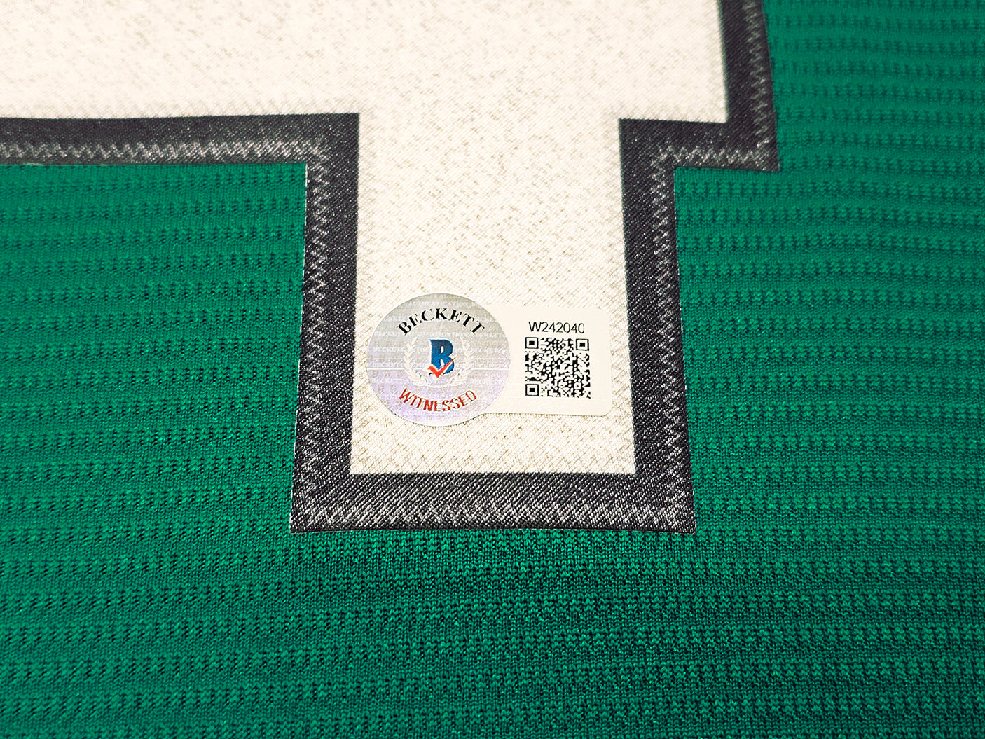 Seattle Mariners Ken Griffey Jr. Autographed Teal Nike Jersey Size L Beckett BAS Witness Stock #212481