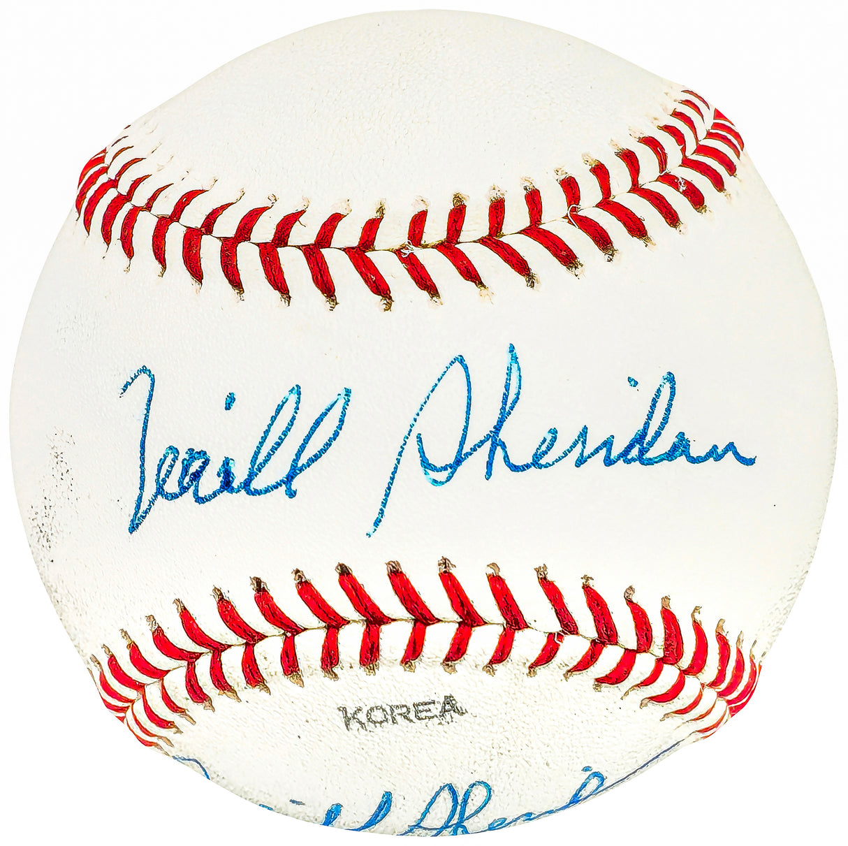 Neill Sheridan Autographed Official NCAA Baseball Boston Red Sox Beckett BAS QR #BH039047