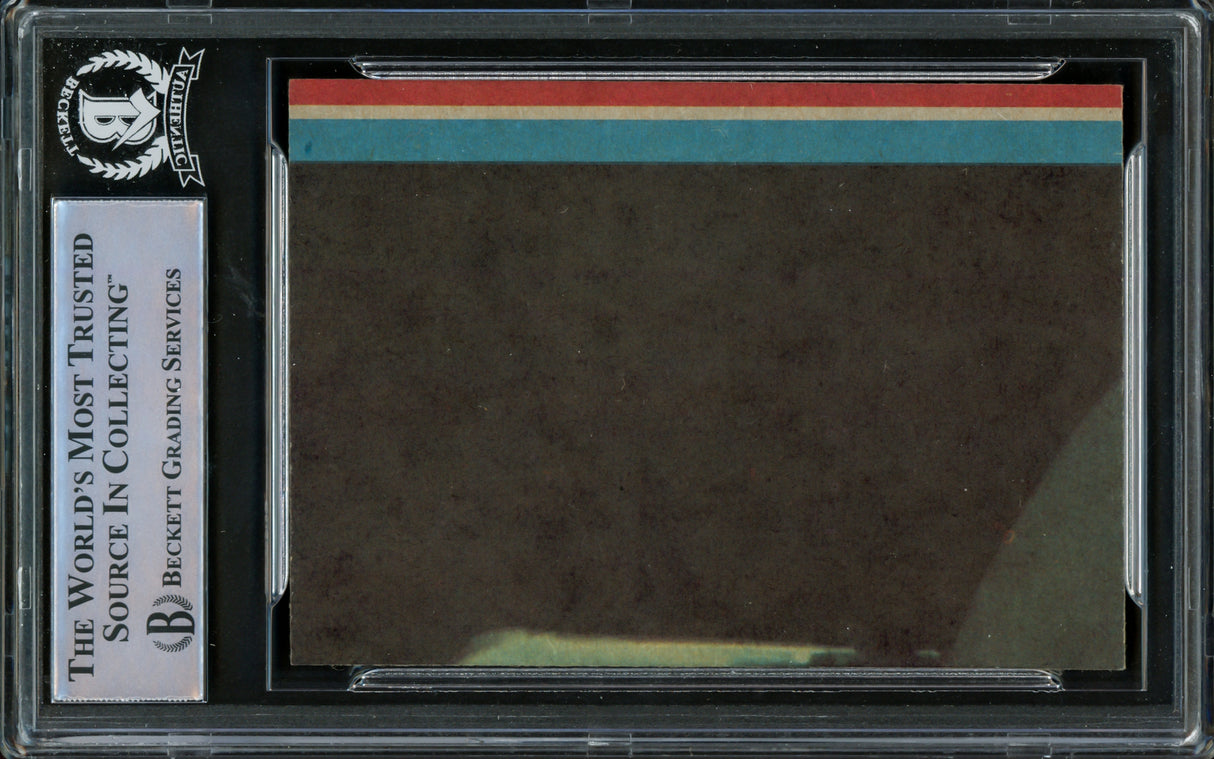 William Shatner Autographed 1979 Topps The Motion Picture Card #49 Star Trek Captain Kirk Beckett BAS #16581000