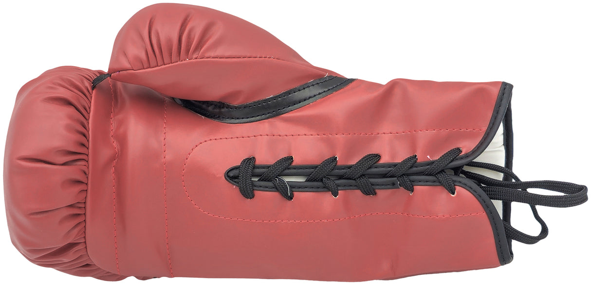 Mike Tyson Autographed Red Everlast Boxing Glove (Right Handed RH, Black) JSA Stock #228073