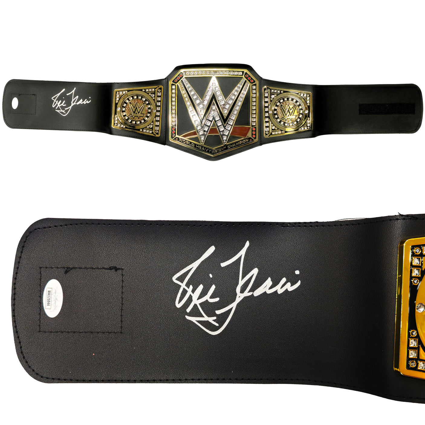 Ric Flair Autographed WWE Replica Belt JSA Stock #228774