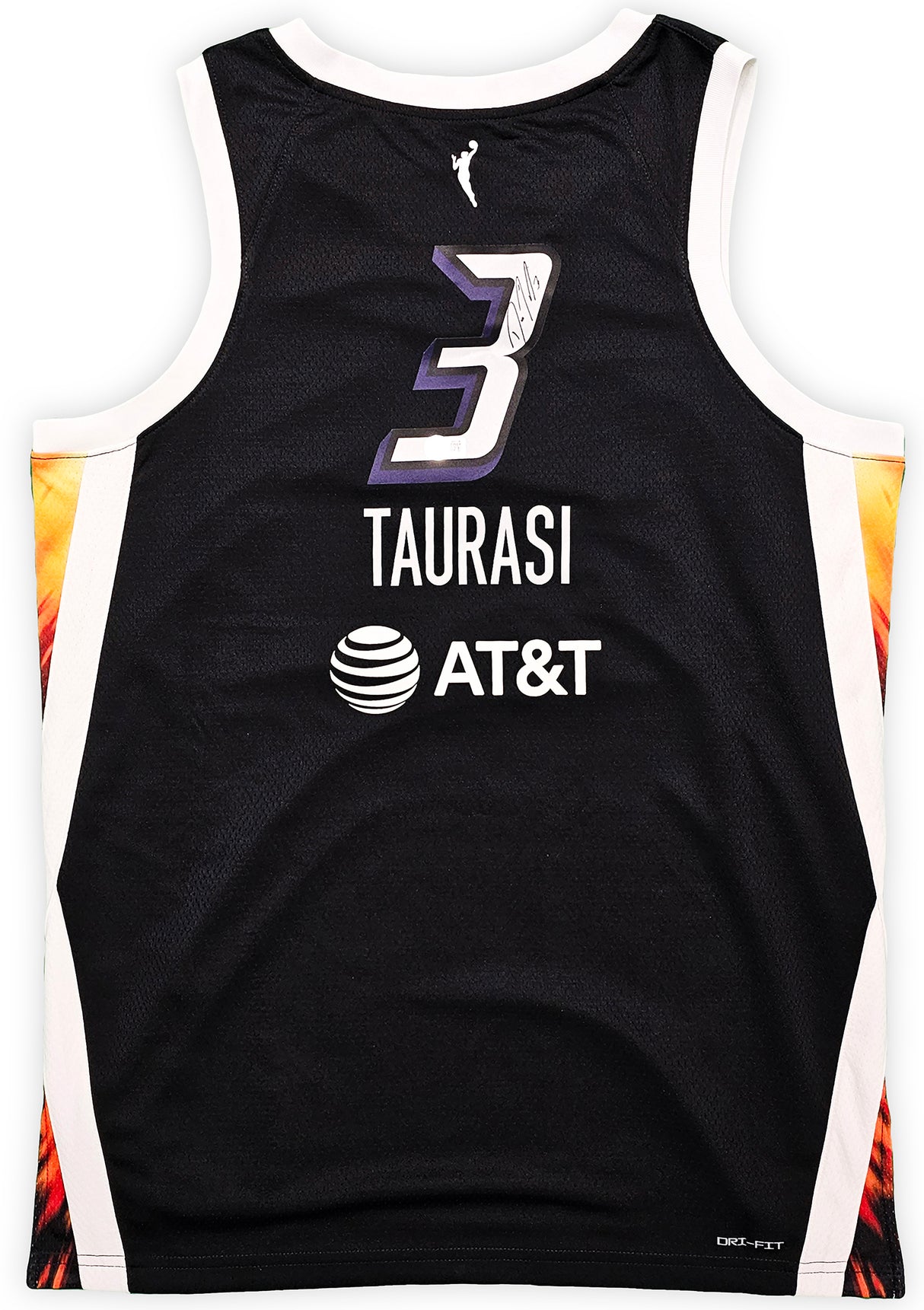 Phoenix Mercury Diana Taurasi Autographed Black Nike Rebel Edition Jersey Size L Beckett BAS QR Stock #214837