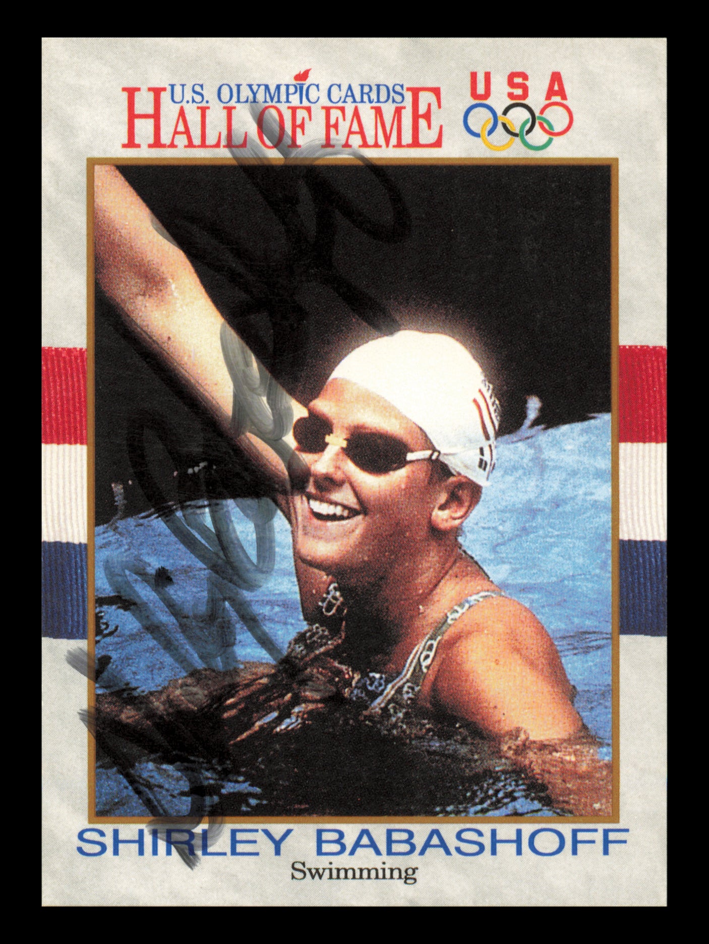 Shirley Babashoff Autographed 1991 Impel U.S. Olympics Card #51 SKU #240720