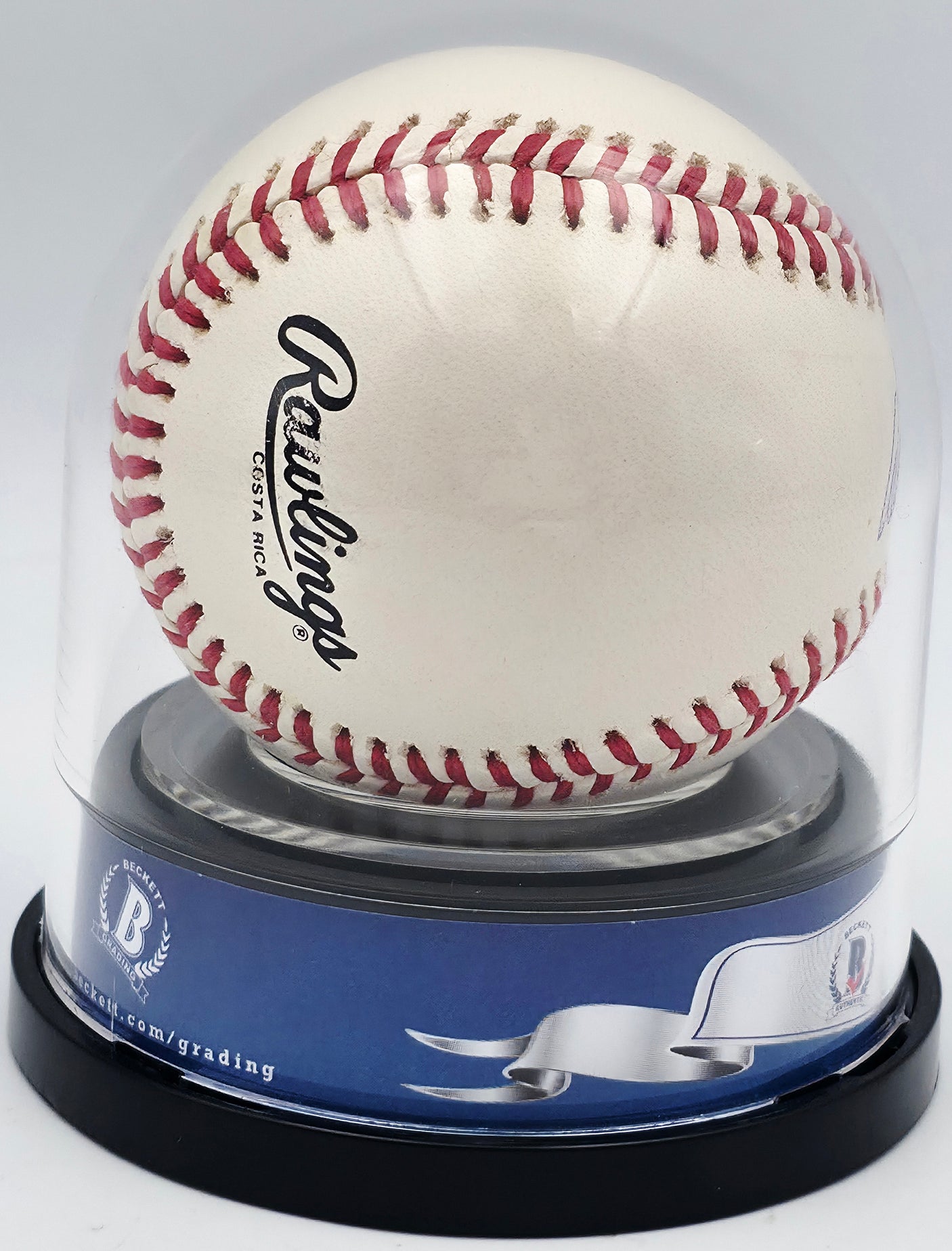 Don Drysdale Autographed Official NL Baseball Los Angeles Dodgers Auto Grade Mint 9 Beckett BAS #17404562