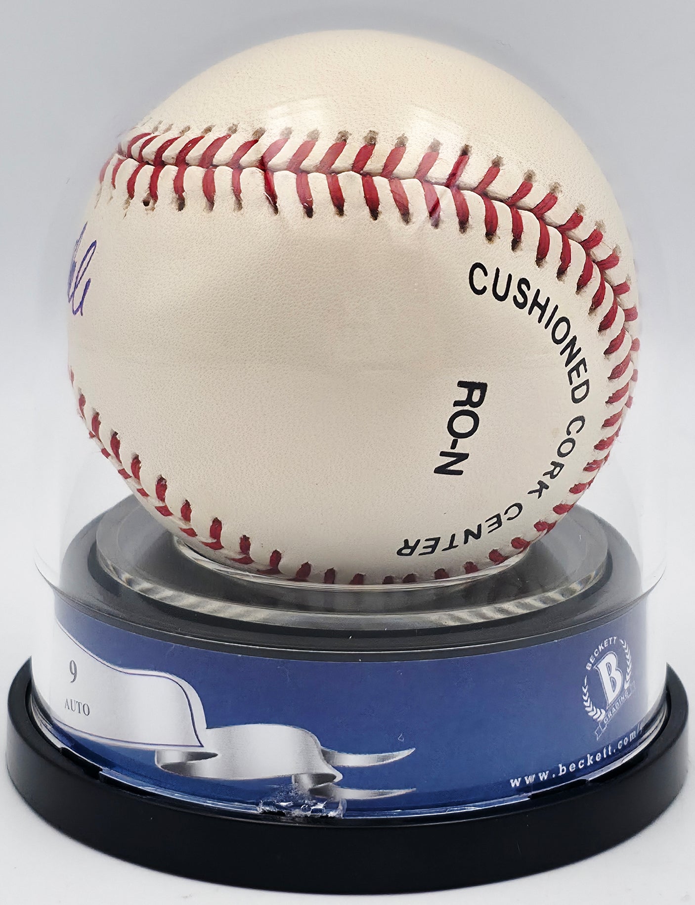 Don Drysdale Autographed Official NL Baseball Los Angeles Dodgers Auto Grade Mint 9 Beckett BAS #17857617