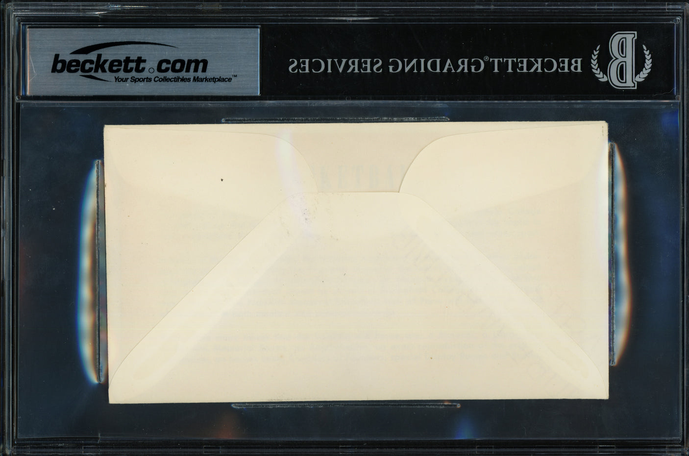 Ernest Hildner Autographed 1961 First Day Cover Beckett BAS #17402088