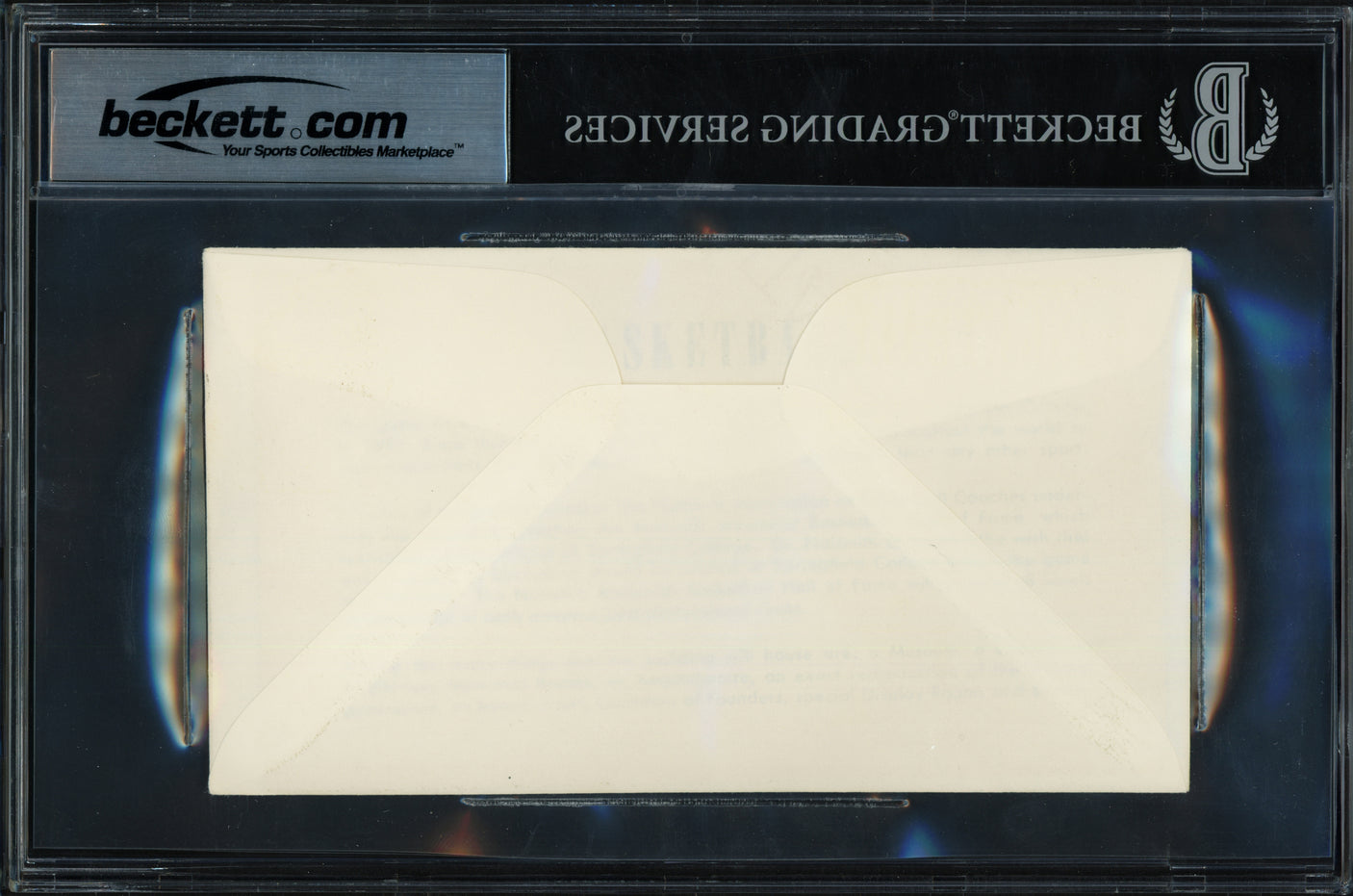 John Wooden Autographed 1961 First Day Cover UCLA Beckett BAS #17402123