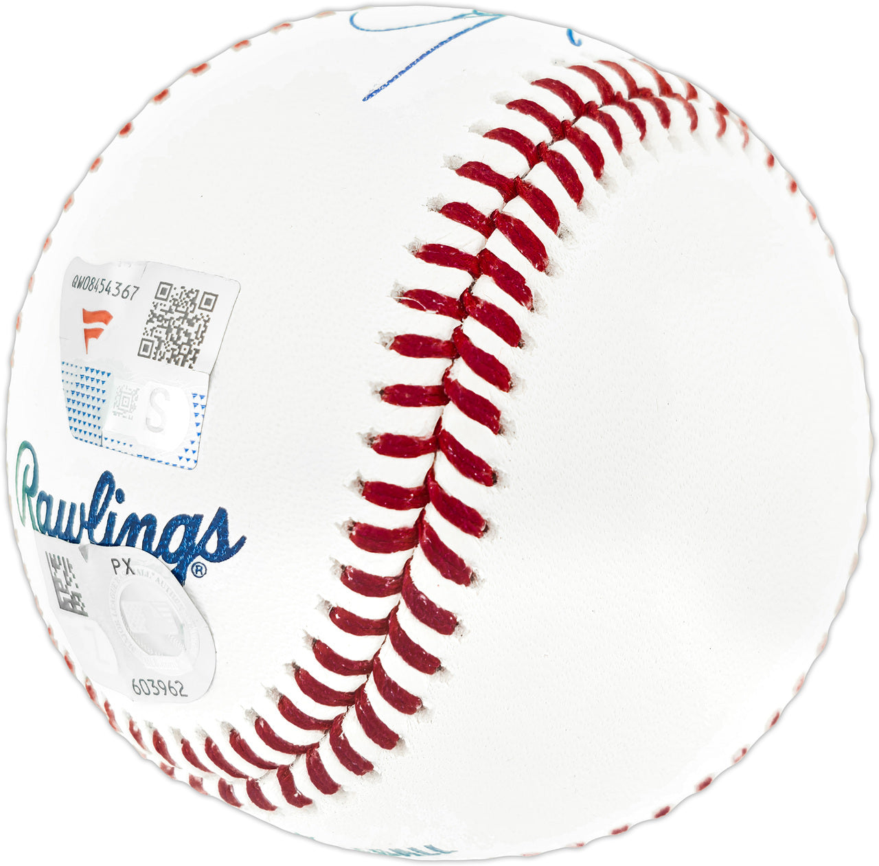 Roki Sasaki Autographed Official MLB Baseball Los Angeles Dodgers MLB & Fanatics Holo #QW08454367