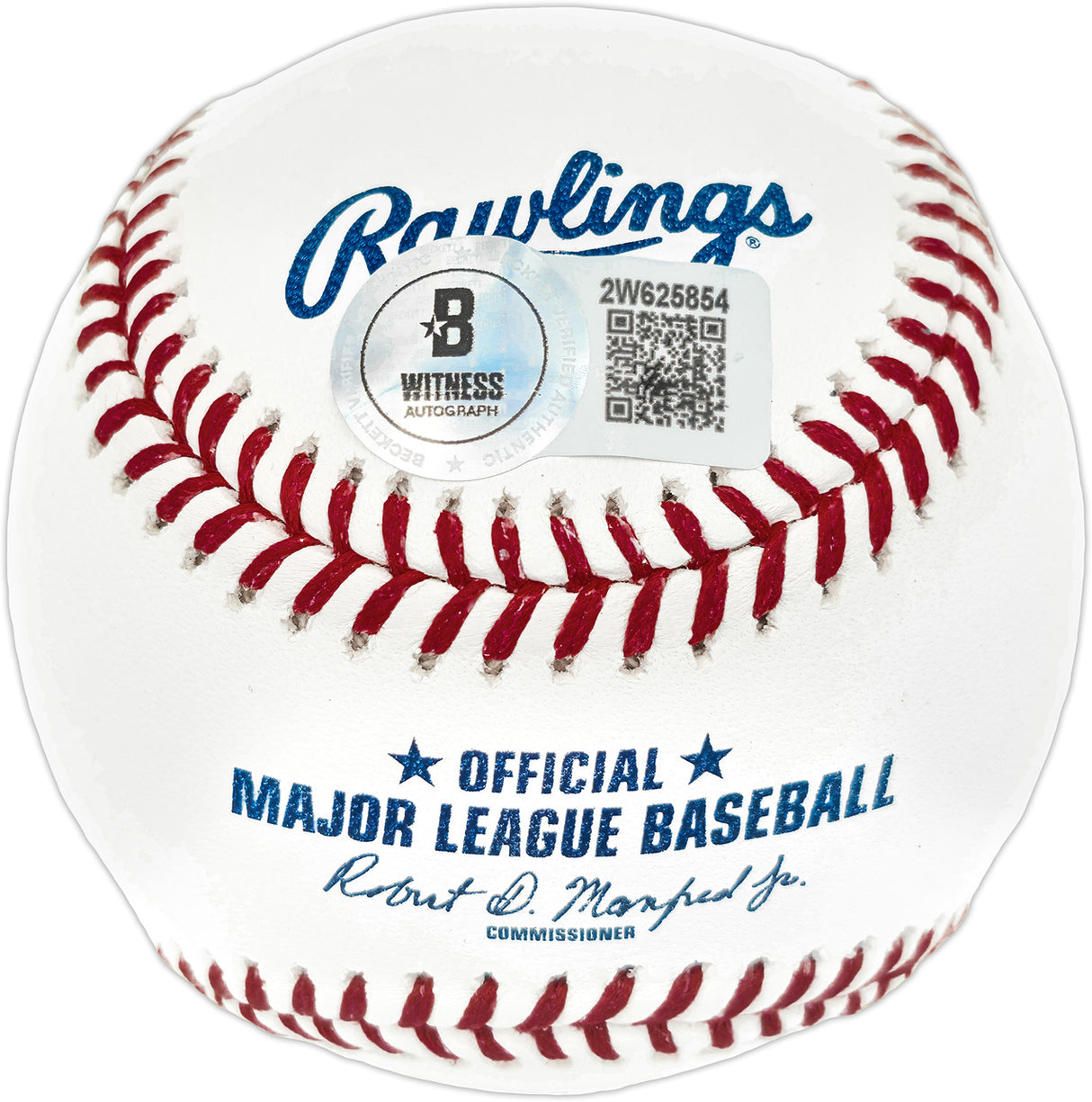Adrian Beltre Autographed Official 3000th Hit Logo MLB Baseball Texas Rangers Beckett BAS Witness Stock #239817