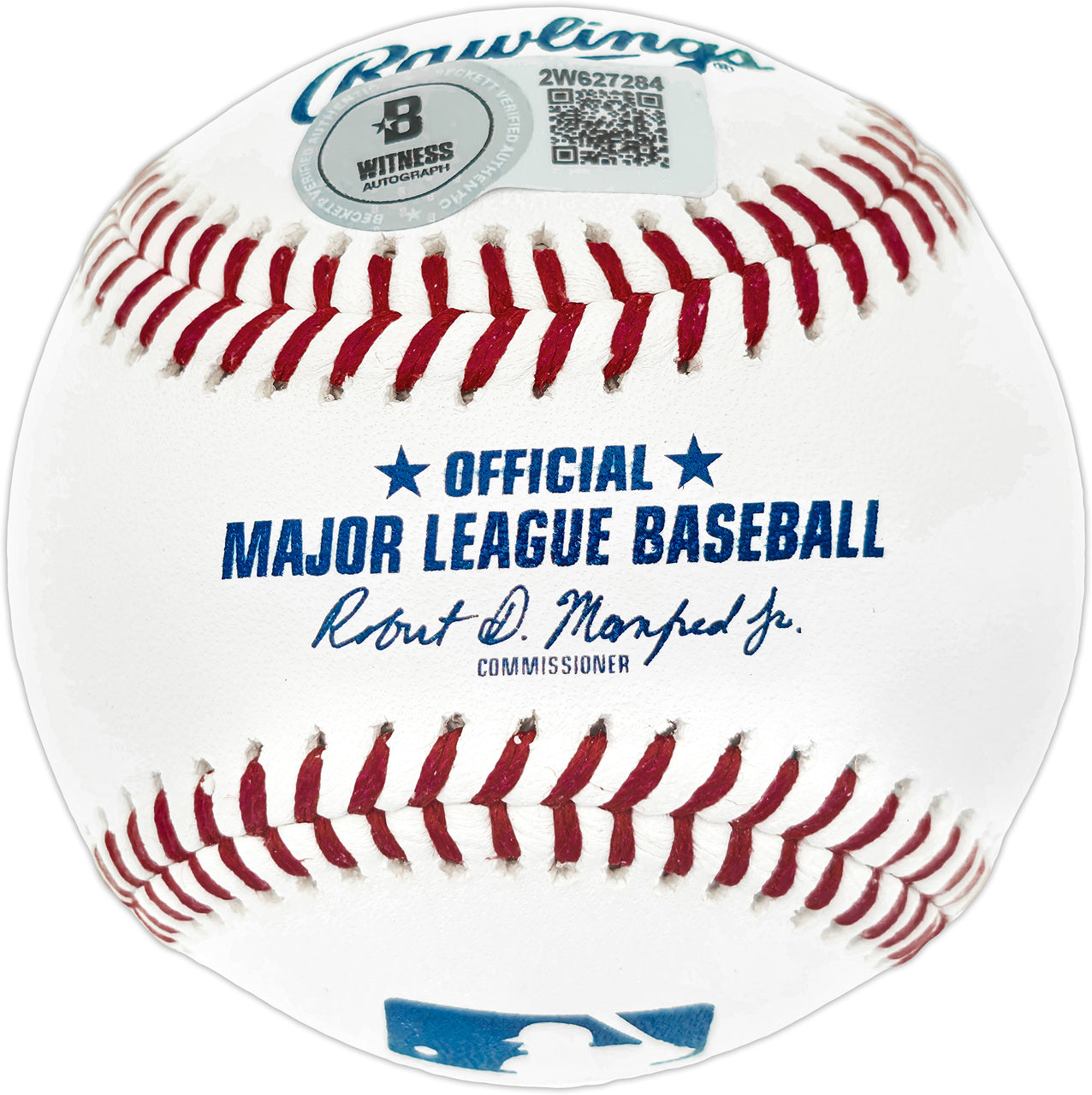 Adrian Beltre Autographed Official MLB Baseball Texas Rangers "HOF 2024" Beckett BAS Witness Stock #239818