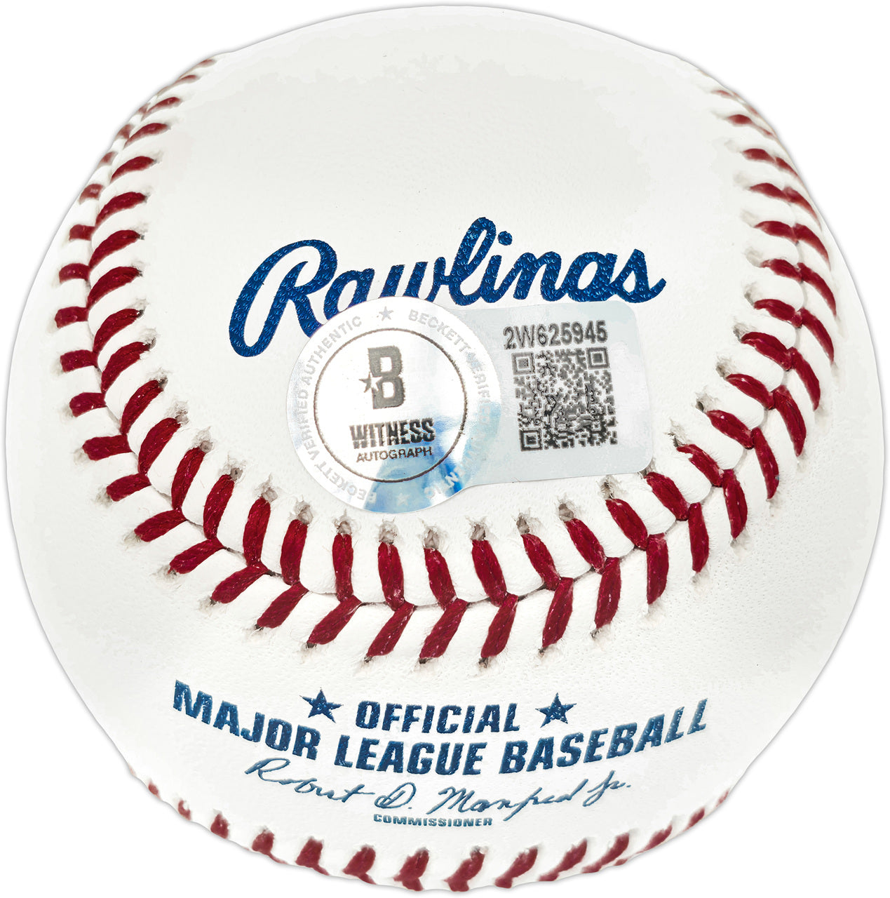 Adrian Beltre Autographed Official Retirement Logo MLB Baseball Texas Rangers Beckett BAS Witness Stock #239819