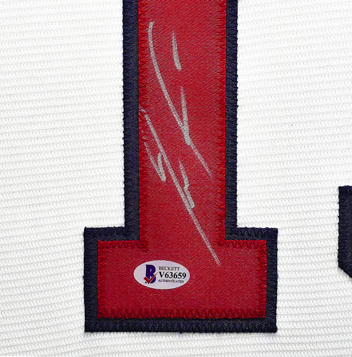 Atlanta Braves Ronald Acuna Jr. Autographed Framed White Nike Jersey Beckett BAS Stock #241399