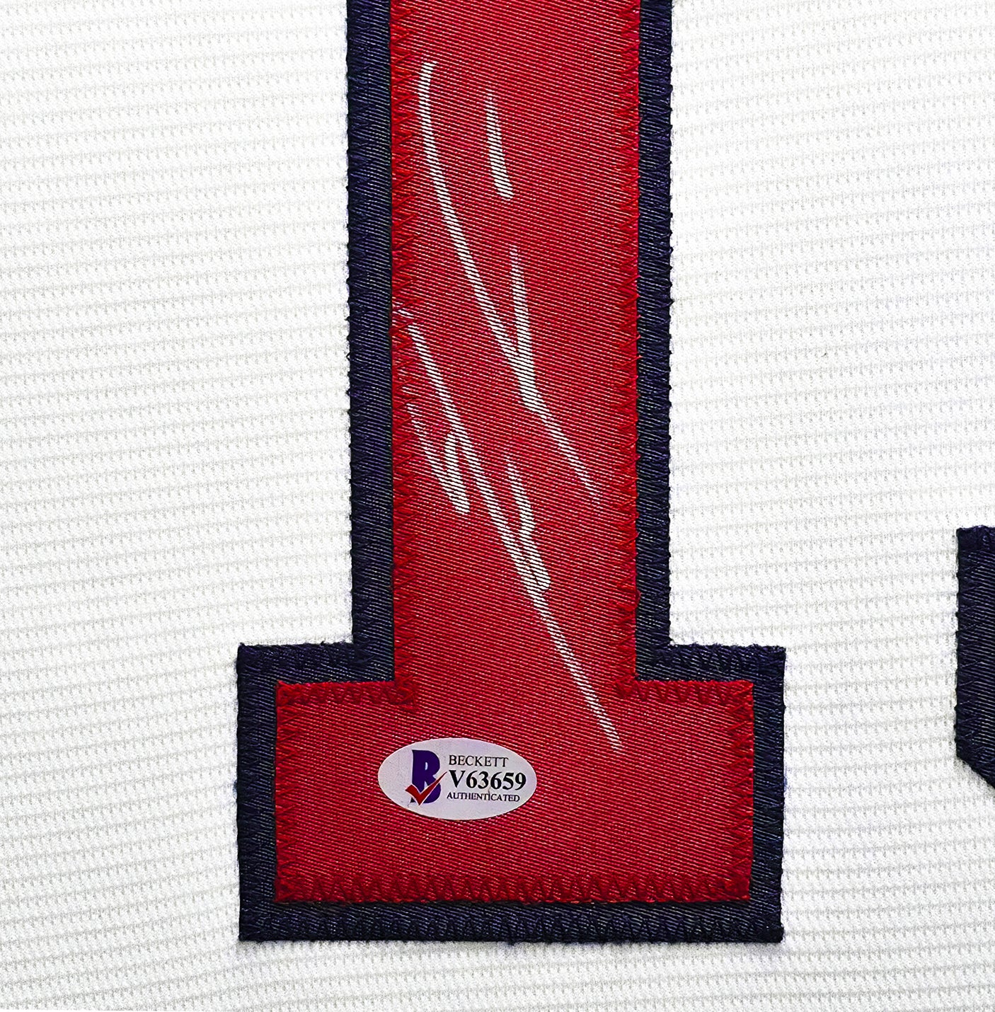 Atlanta Braves Ronald Acuna Jr. Autographed Framed White Nike Jersey Beckett BAS Stock #241399