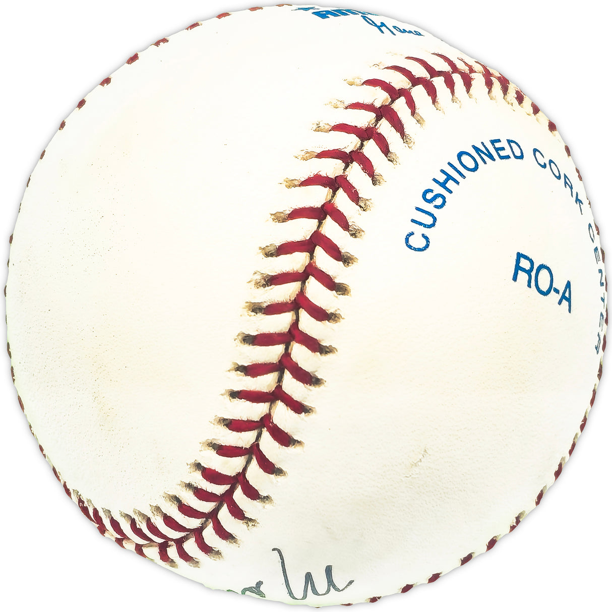 Matt Batts Autographed Official AL Baseball Boston Red Sox, Cincinnati Reds Beckett BAS QR #BM25862