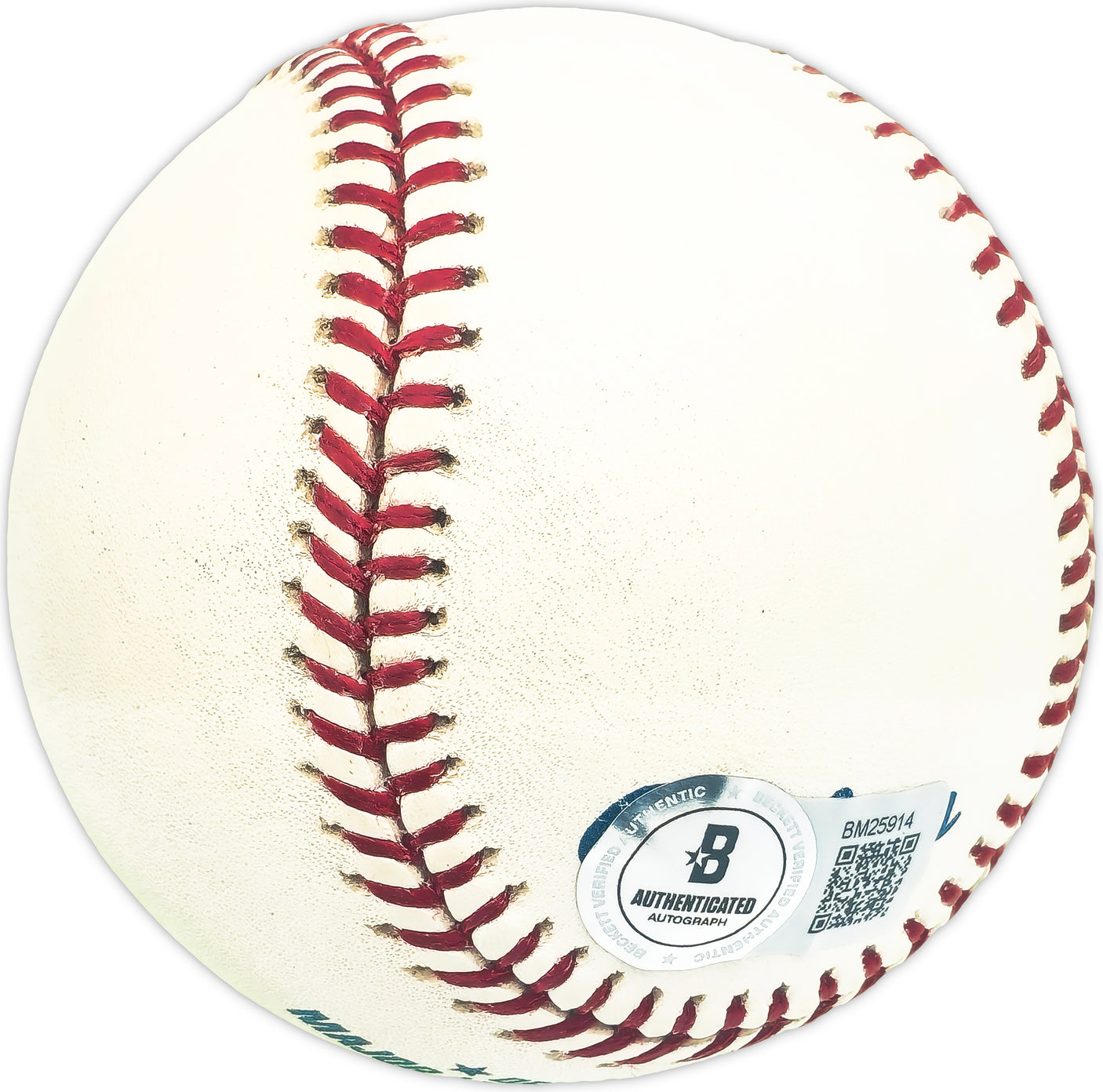 Edward Ed Butka Autographed Official MLB Baseball Washington Senators Beckett BAS QR #BM25914