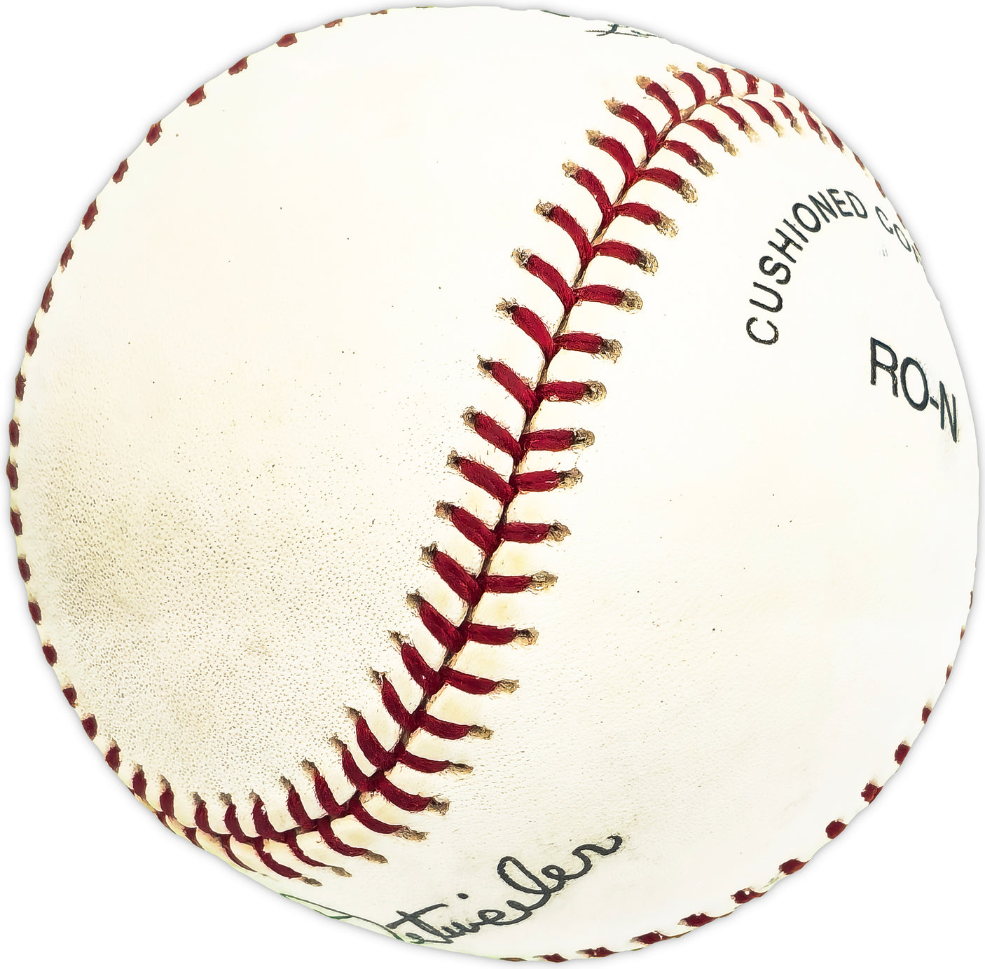 Ducky Detweiler Autographed Official NL Baseball Boston Braves Beckett BAS QR #BM25955