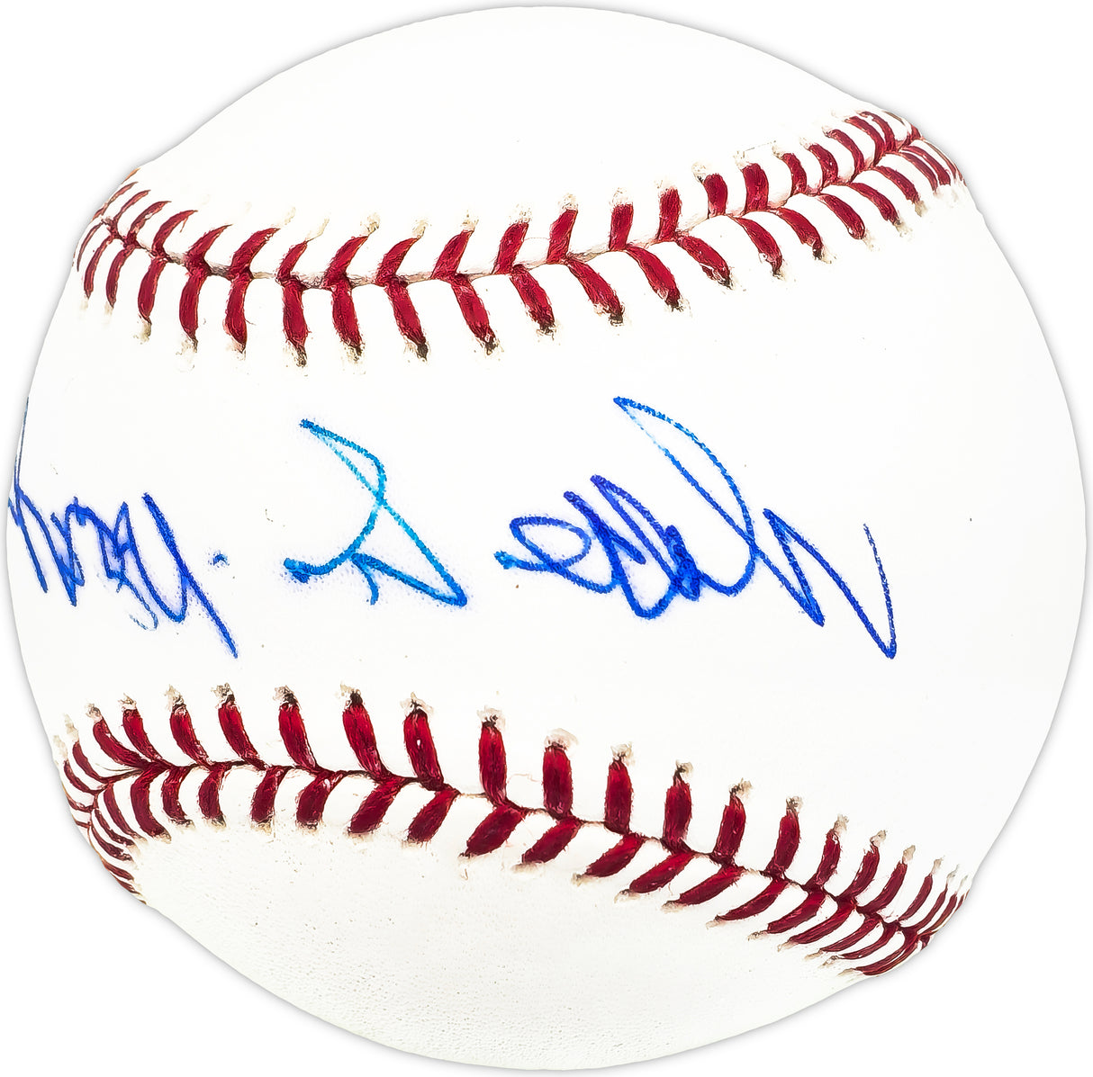 Johnny Seale Autographed Official MLB Baseball Detroit Tigers Beckett BAS QR #BM25958