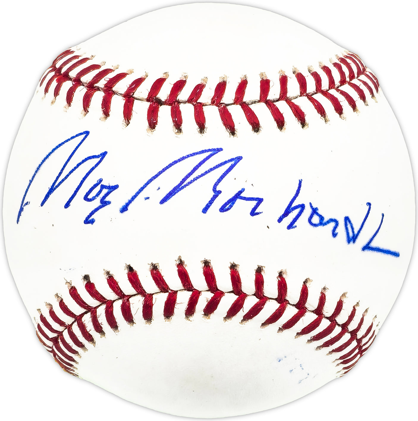 Moe Morhardt Autographed Official MLB Baseball Chicago Cubs Beckett BAS QR #BM25960