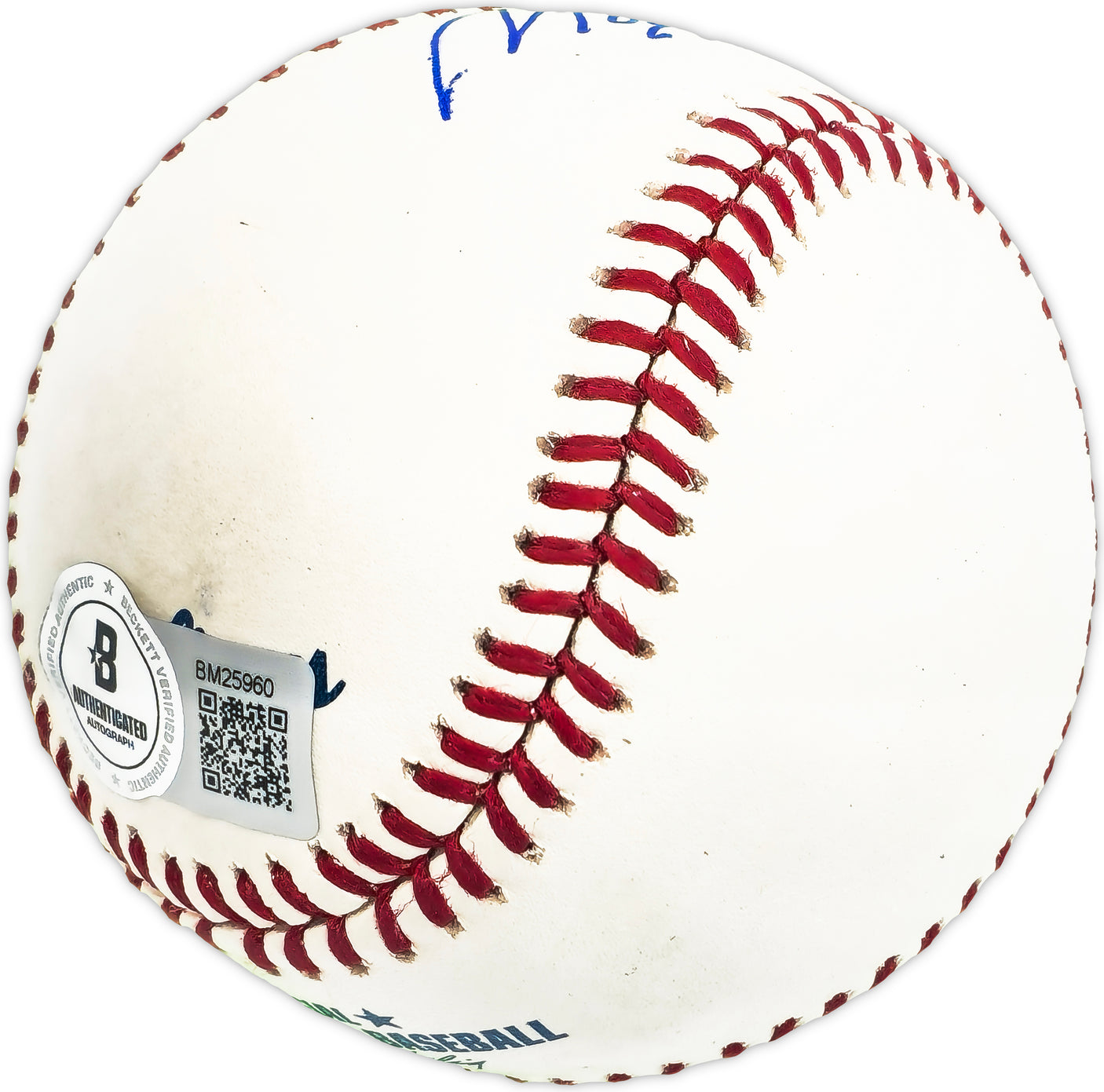 Moe Morhardt Autographed Official MLB Baseball Chicago Cubs Beckett BAS QR #BM25960