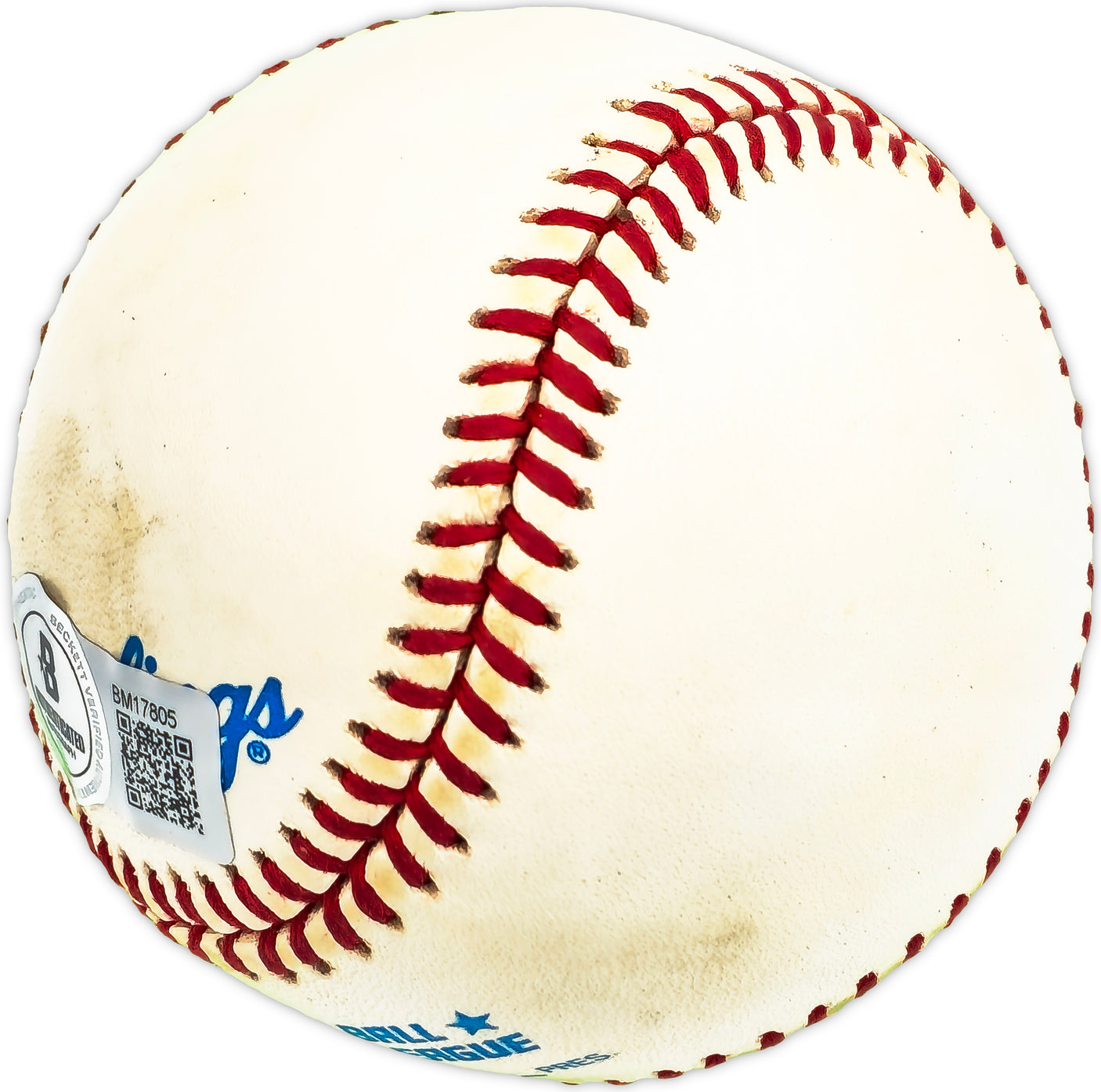 John Hart Autographed Official 1994 Indians Inaugural Season Logo AL Baseball Cleveland Indians GM Beckett BAS QR #BM17805