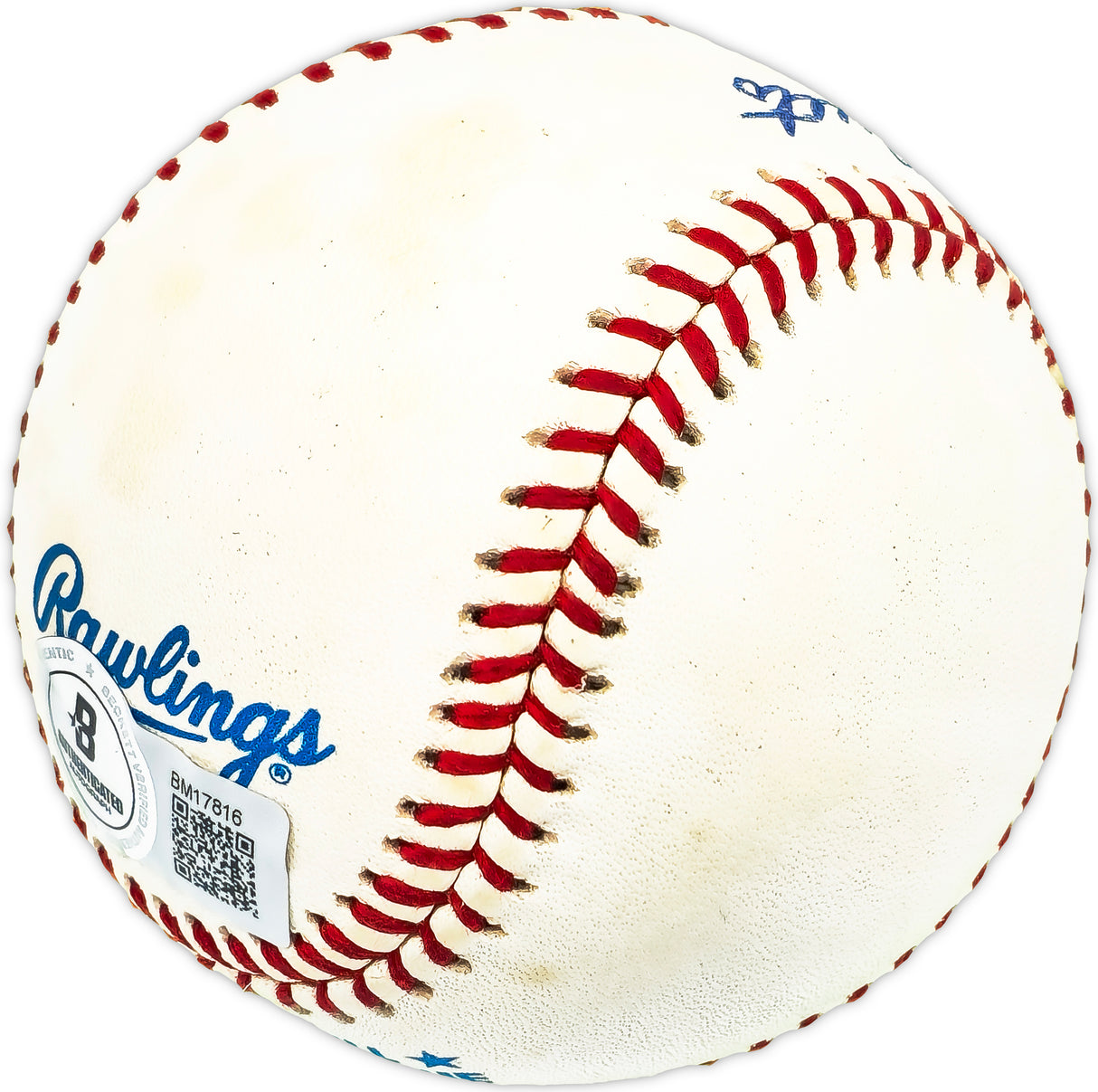 Bert Cueto Autographed Official AL Baseball Twins, Cuba Beckett BAS QR #BM17816