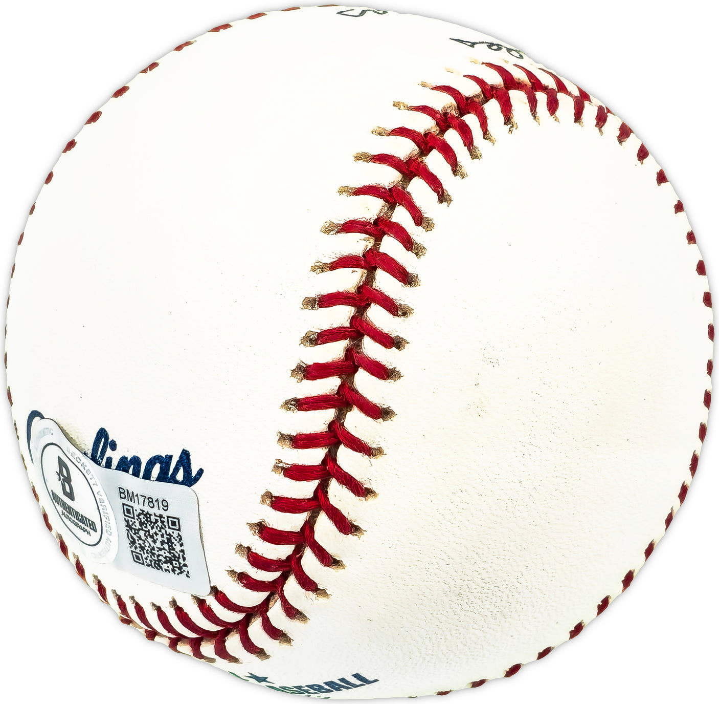 Hal Manders Autographed Official MLB Baseball Detroit Tigers, Chicago Cubs "Best Wishes" Beckett BAS QR #BM17819