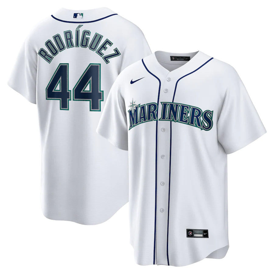 Seattle Mariners Julio Rodriguez White Nike Jersey Size XL Stock #215380