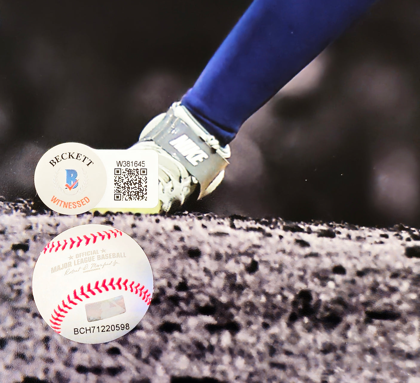 Cristian Javier Autographed 16x20 Photo Houston Astros "2022 WS Game 4 No Hitter" Beckett BAS Witness Stock #215353