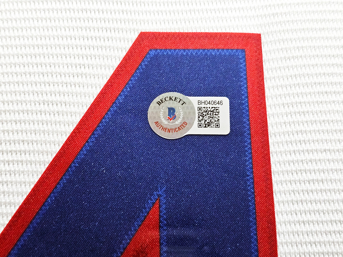 Texas Rangers Nolan Ryan Autographed Framed White Nike Cooperstown Authentic Collection Jersey Beckett BAS QR Stock #214098