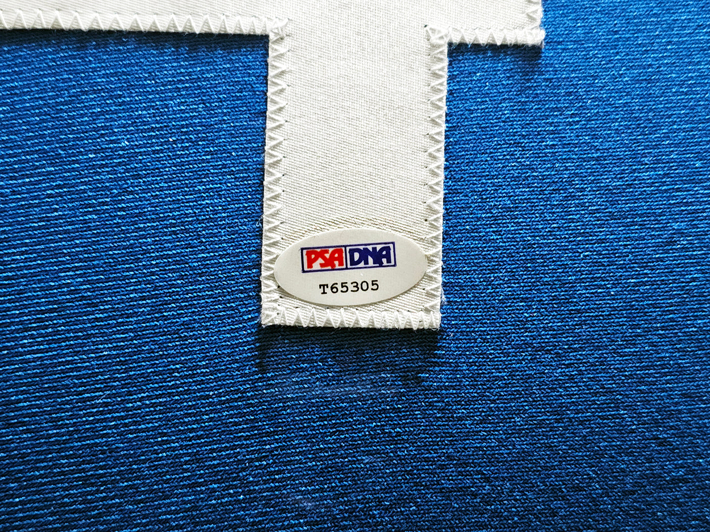 Brooklyn Dodgers Duke Snider Autographed Framed Blue Jersey PSA/DNA #T65305