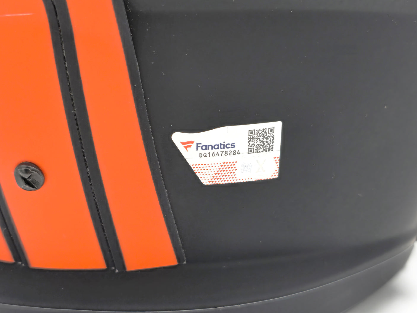 Russell Wilson Autographed Denver Broncos Eclipse Black Full Size Replica Speed Helmet Fanatics Holo Stock #227941