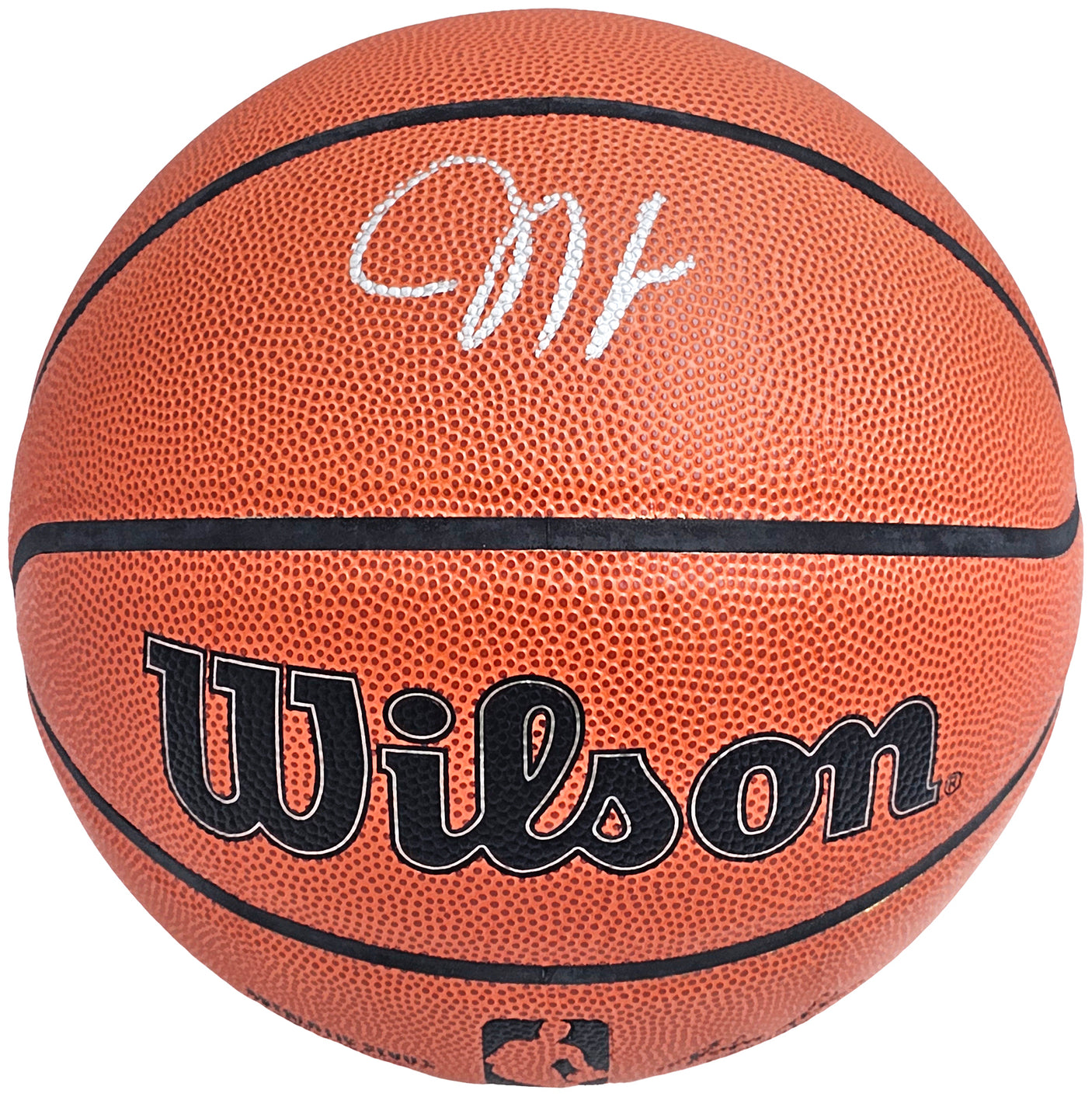 James Harden Autographed Authentic Indoor/Outdoor Basketball Rockets, 76ers, Thunder Beckett BAS Witness Stock #214076