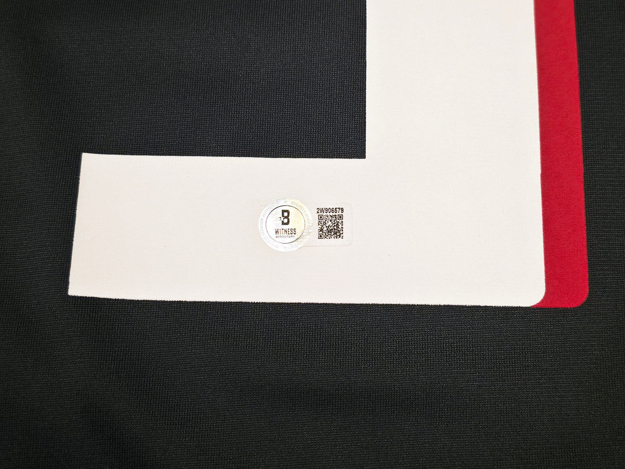 Atlanta Falcons Michael Penix Jr. Autographed Black Nike Jersey Size L Beckett BAS Witness Stock #242571