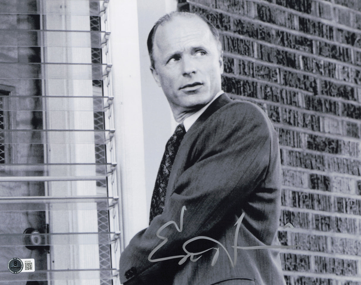 Ed Harris Autographed 11x14 Photo Beckett BAS QR #AE31933