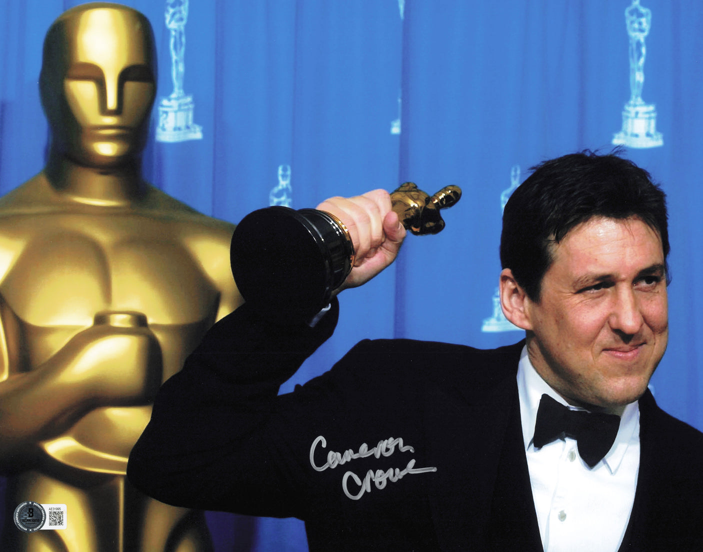 Cameron Crowe Autographed 11x14 Photo Director Beckett BAS QR #AE31995