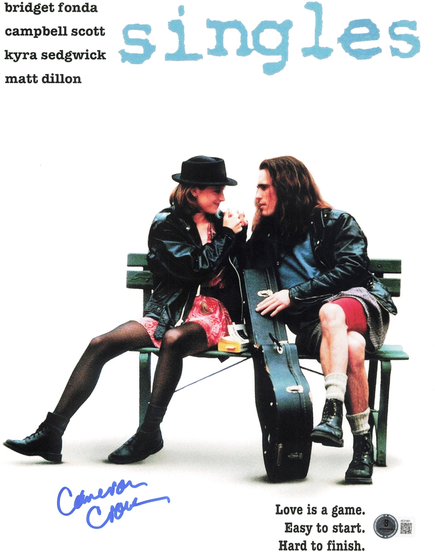 Cameron Crowe Autographed 11x14 Photo Singles Director Beckett BAS QR #AE31997