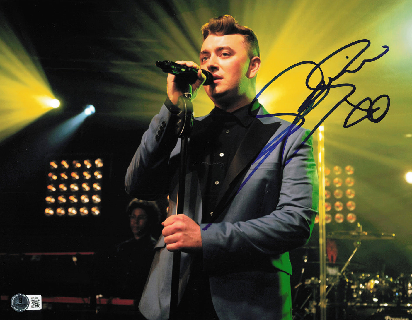 Sam Smith Autographed 11x14 Photo Beckett BAS QR #AE31762