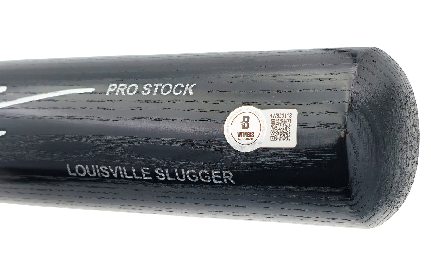 Gunnar Henderson Autographed Black Louisville Slugger Pro Stock Baseball Bat Baltimore Orioles Beckett BAS Witness Stock #230126