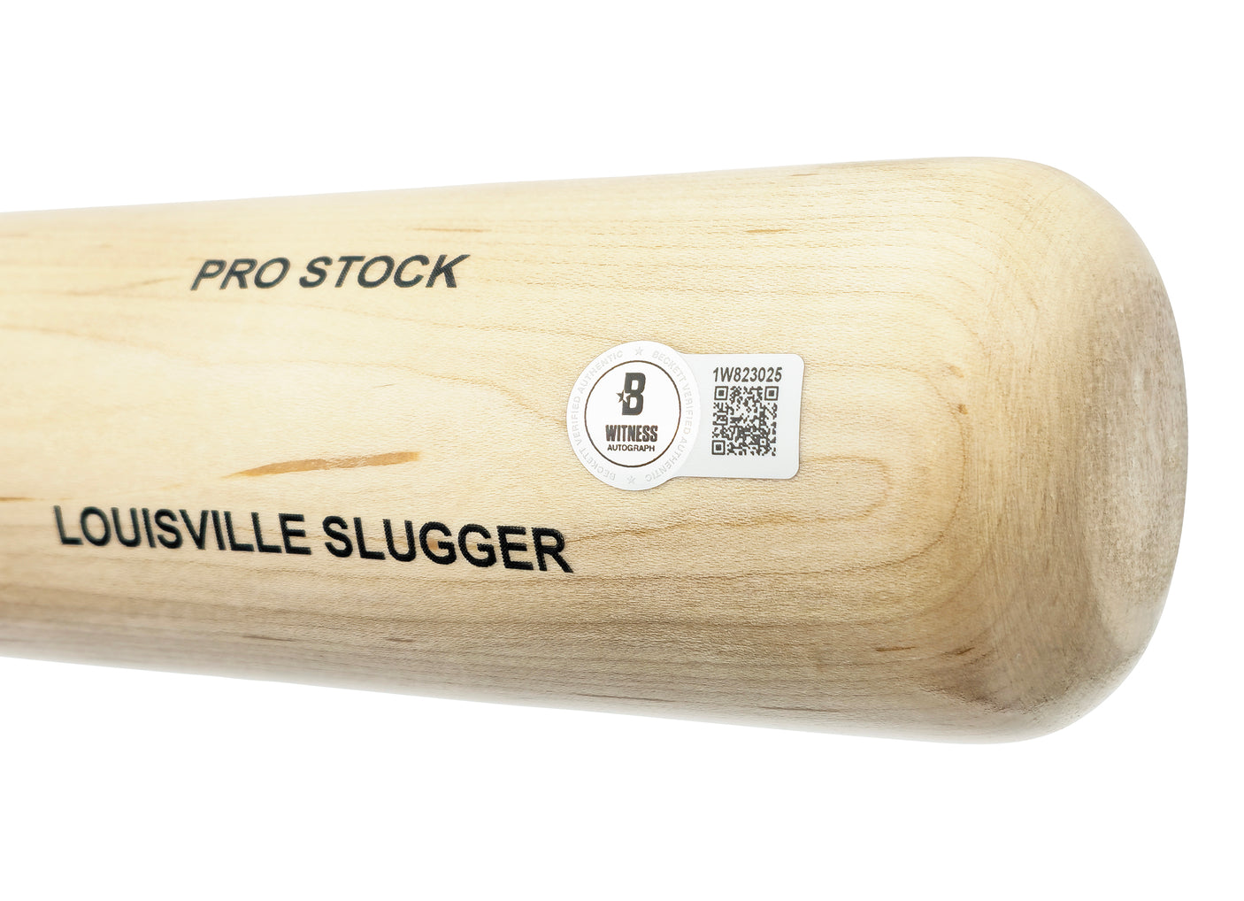 Gunnar Henderson Autographed Blonde Louisville Slugger Pro Stock Baseball Bat Baltimore Orioles Beckett BAS Witness Stock #230125