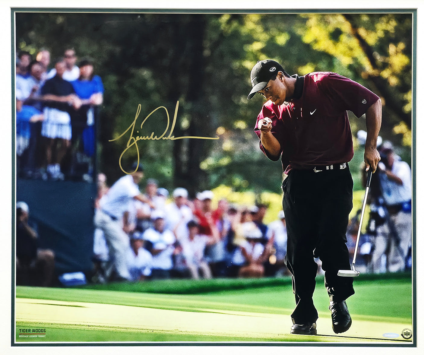 Tiger Woods Autographed Framed 20x24 Photo 2000 PGA Championship UDA Holo #BAM205202