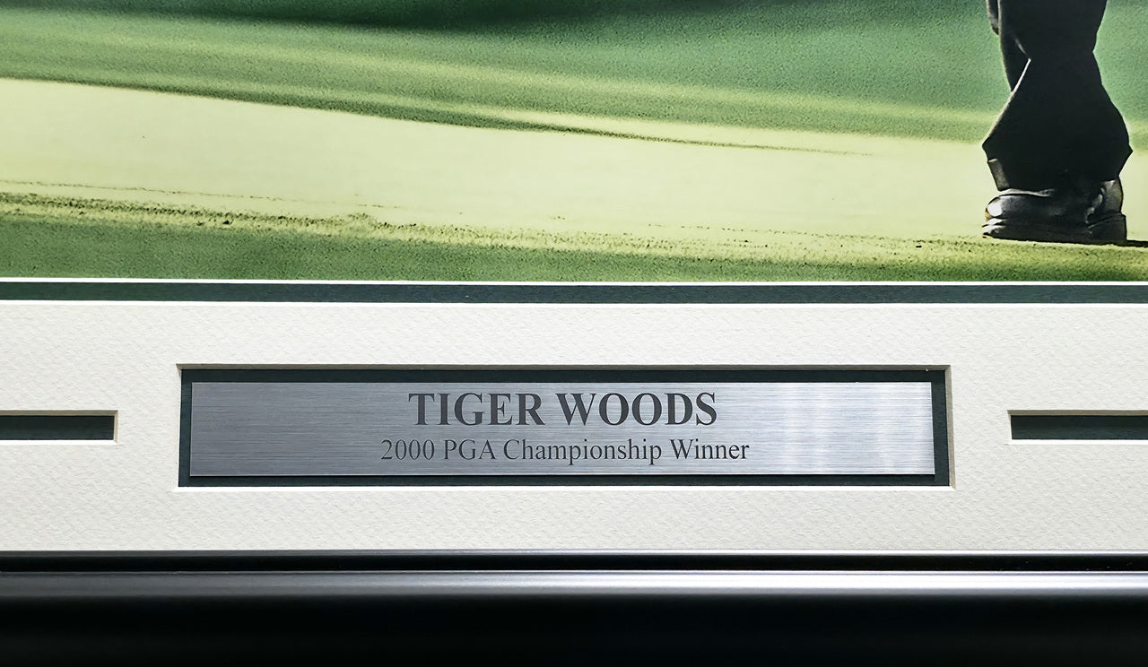 Tiger Woods Autographed Framed 20x24 Photo 2000 PGA Championship UDA Holo #BAM205202