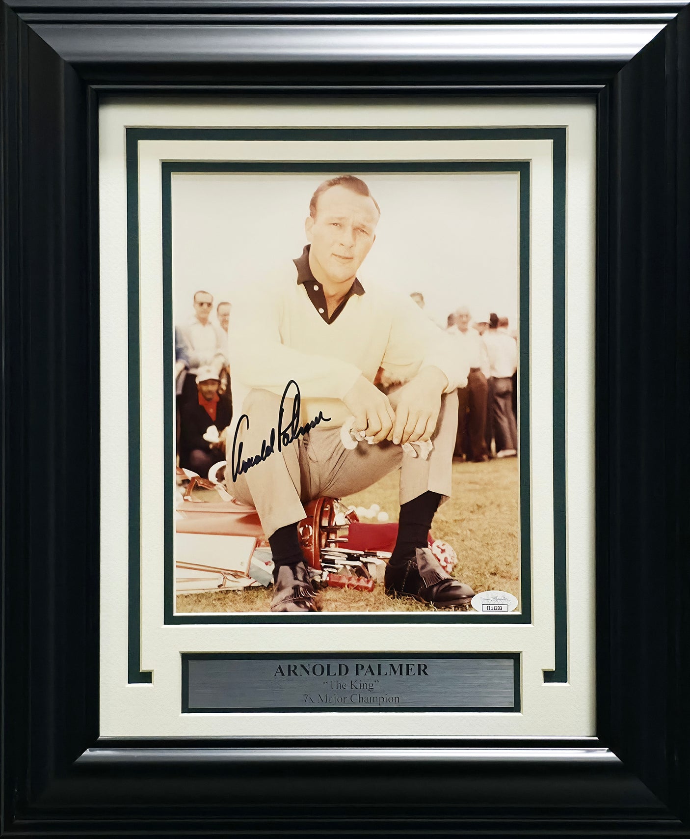 Arnold Palmer Autographed Framed 8x10 Photo JSA #II11333