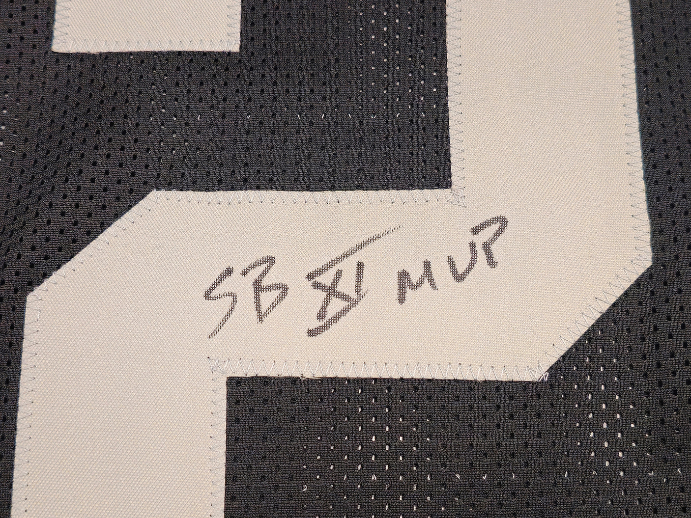 Oakland Raiders Fred Biletnikoff Autographed Black Jersey "SB XI MVP" Beckett BAS Witness Stock #230002
