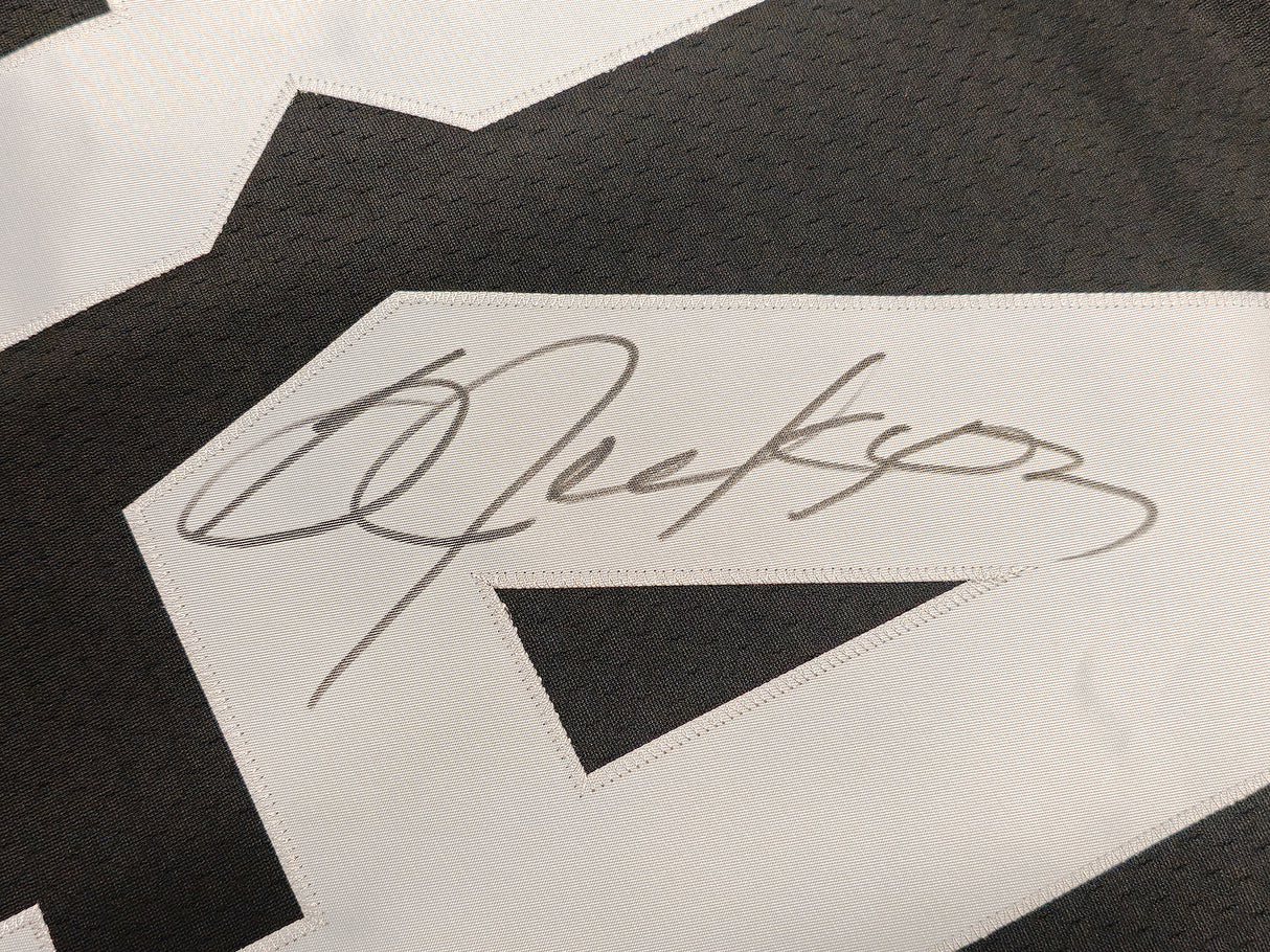 Oakland Raiders Bo Jackson Autographed Black Authentic Mitchell & Ness 1988 Throwback Jersey Size XXL Beckett BAS Witness Stock #230005
