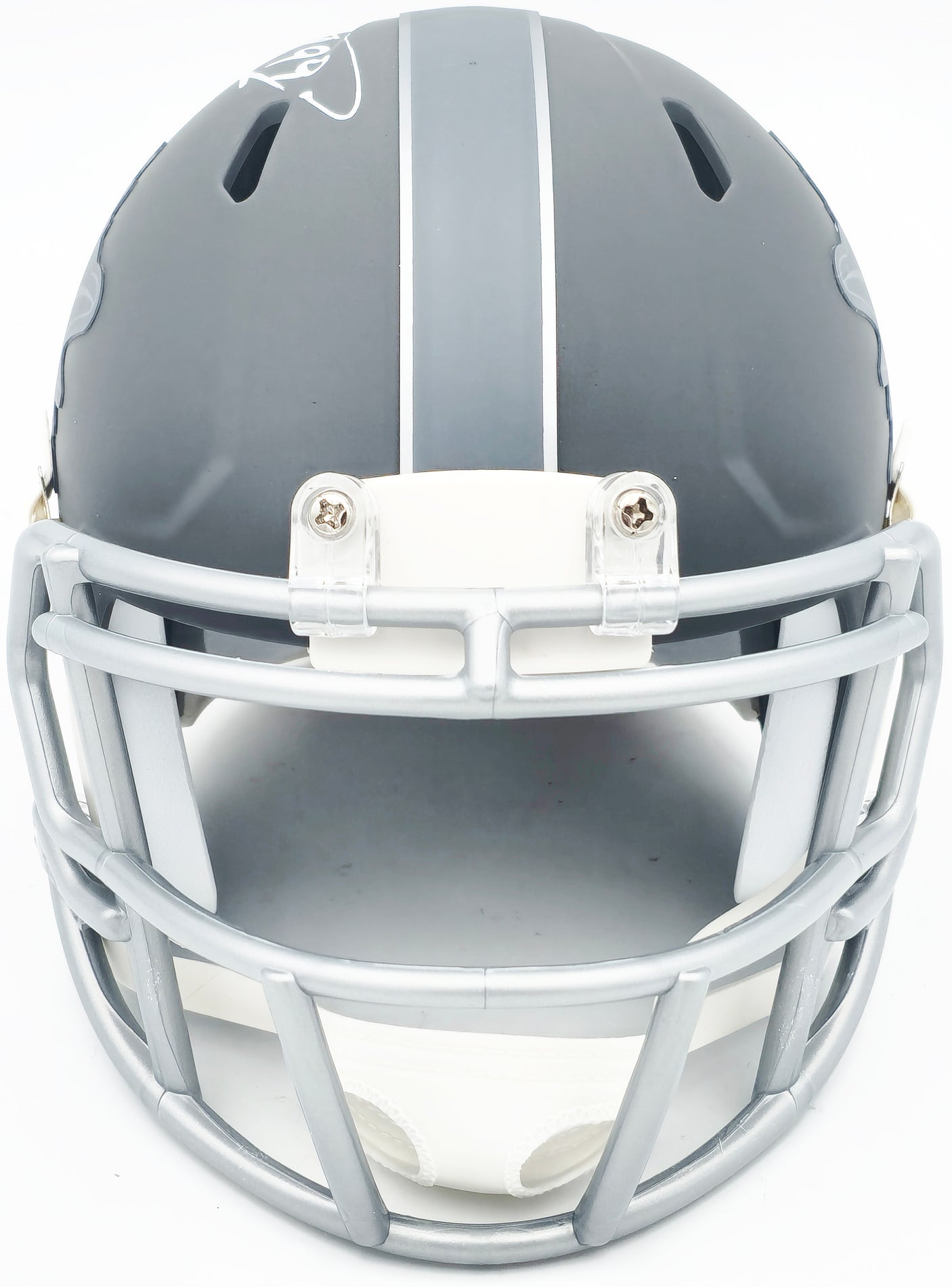 Jason Taylor Autographed Miami Dolphins Slate Silver Speed Mini Helmet Beckett BAS Witness Stock #228818