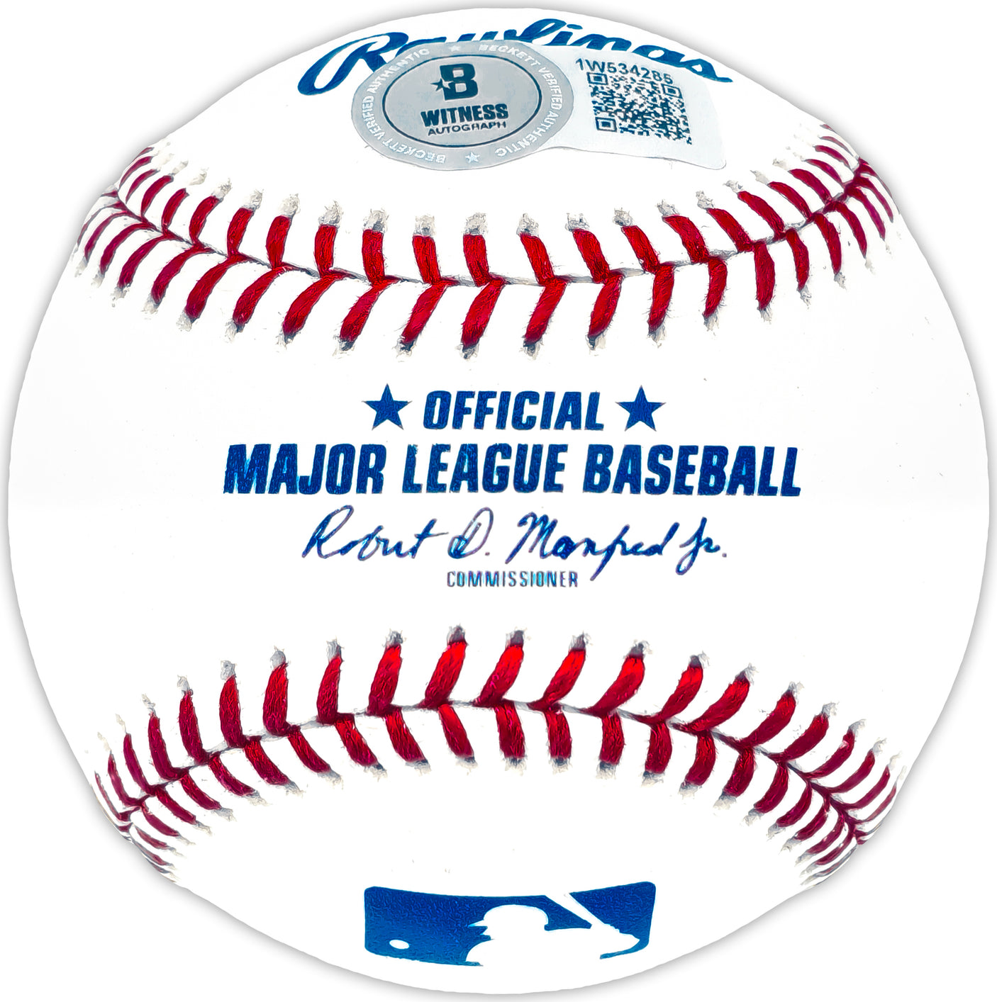 Charlie Sheen Autographed Official MLB Baseball Major League Ricky 'Wild Thing' Vaughn Beckett BAS Witness Stock #229990