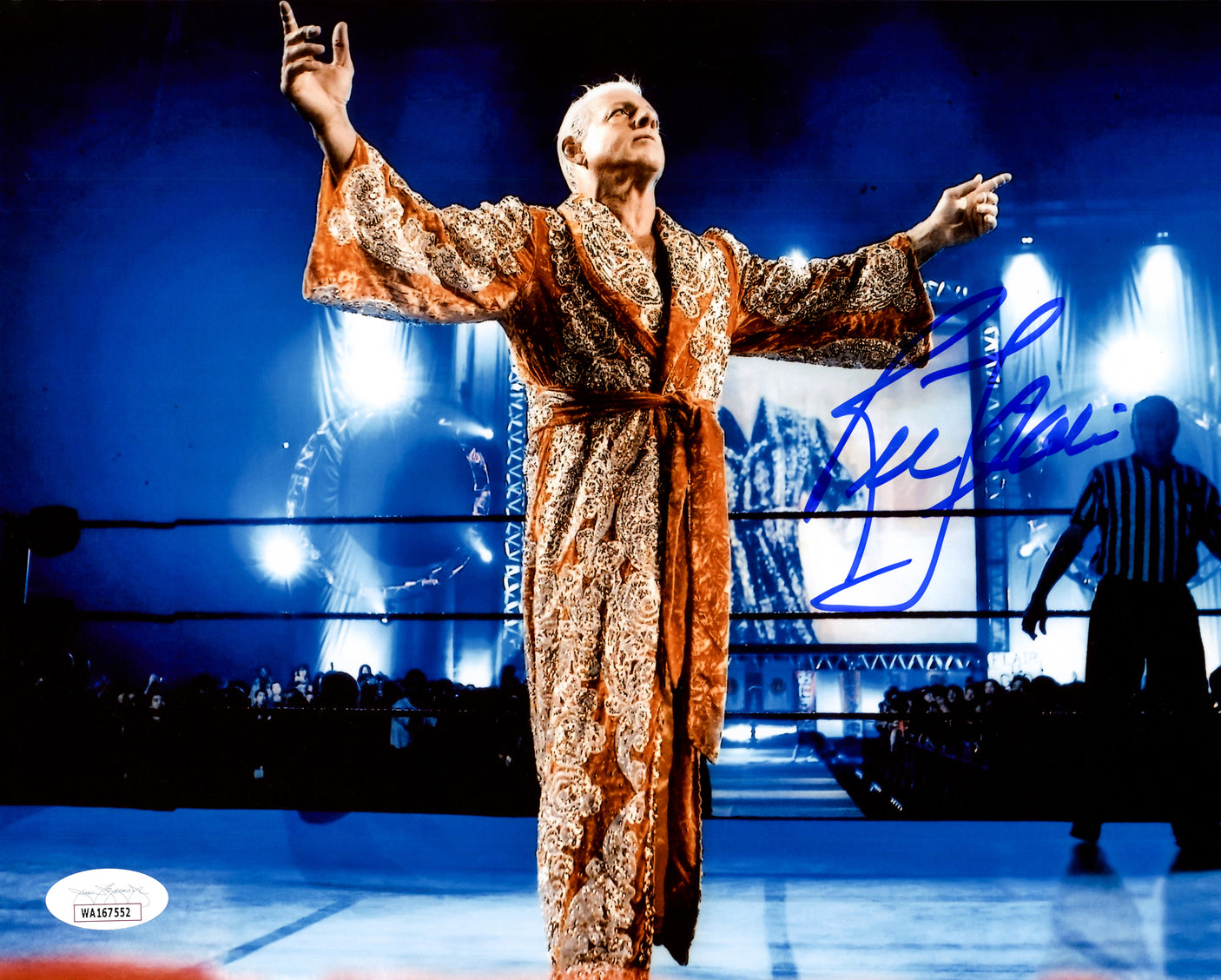 Ric Flair Autographed 8x10 Photo WWE JSA Stock #228795
