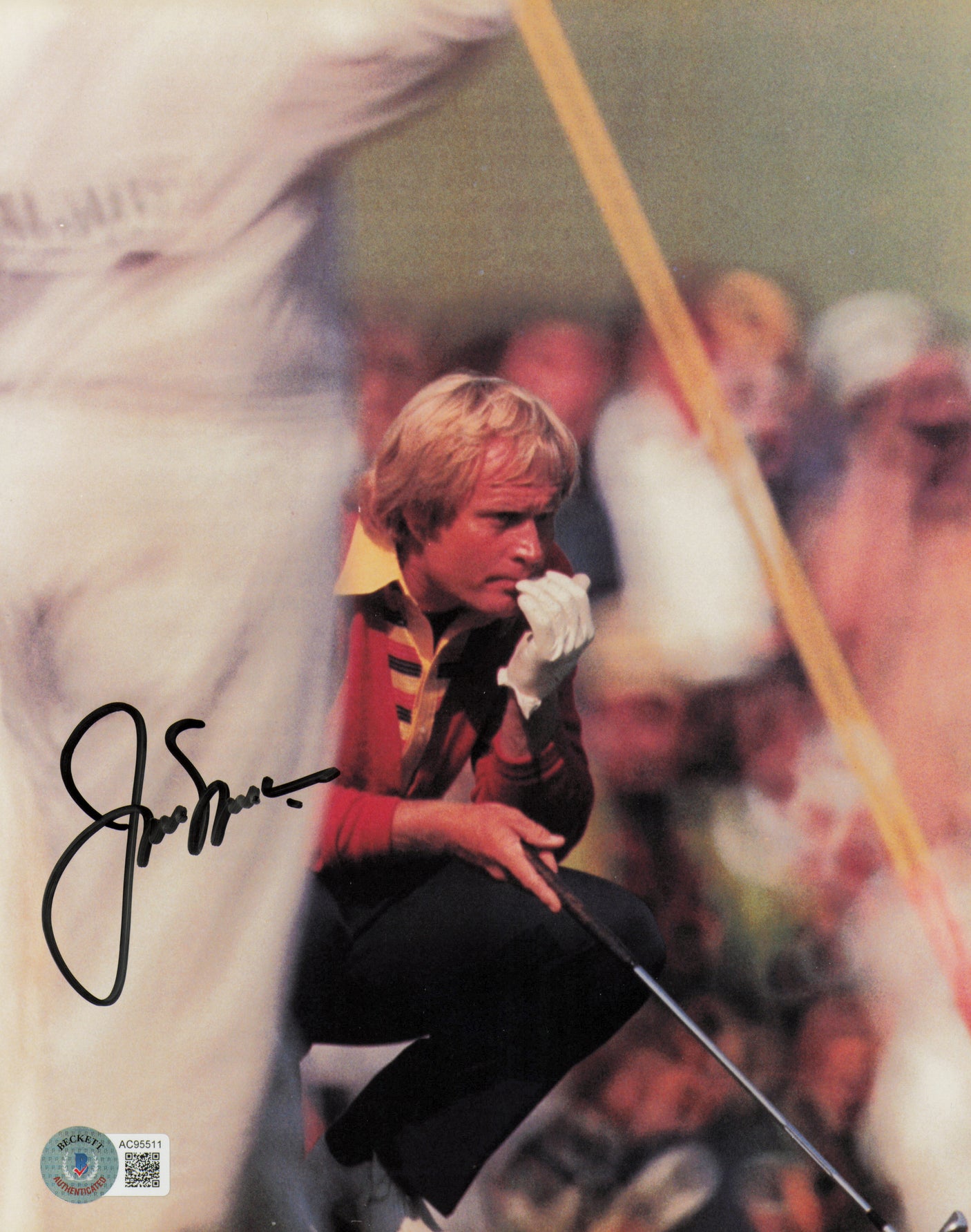 Jack Nicklaus Autographed 8x10 Photo Beckett BAS #AC95511